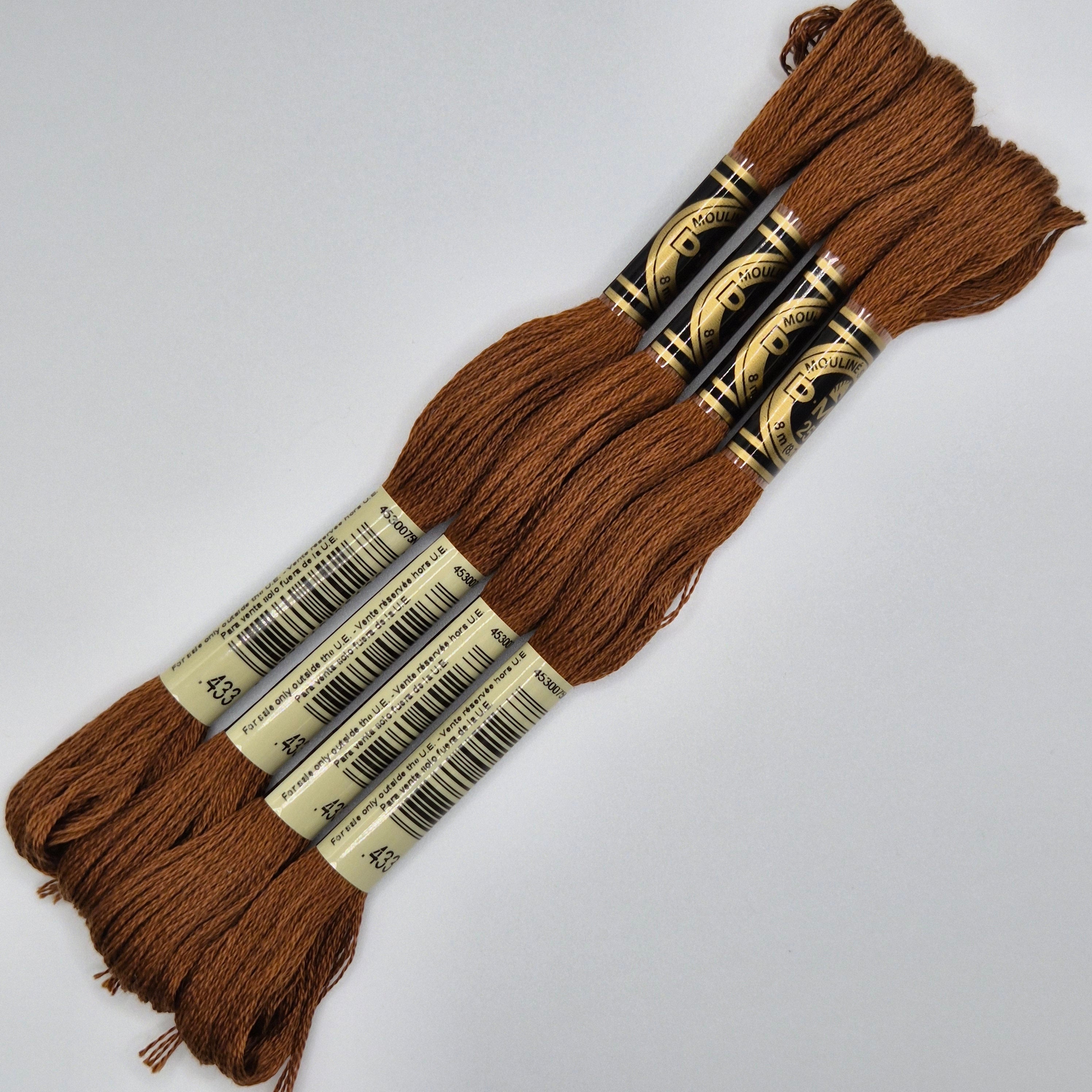 DMC 433 Med. Brown