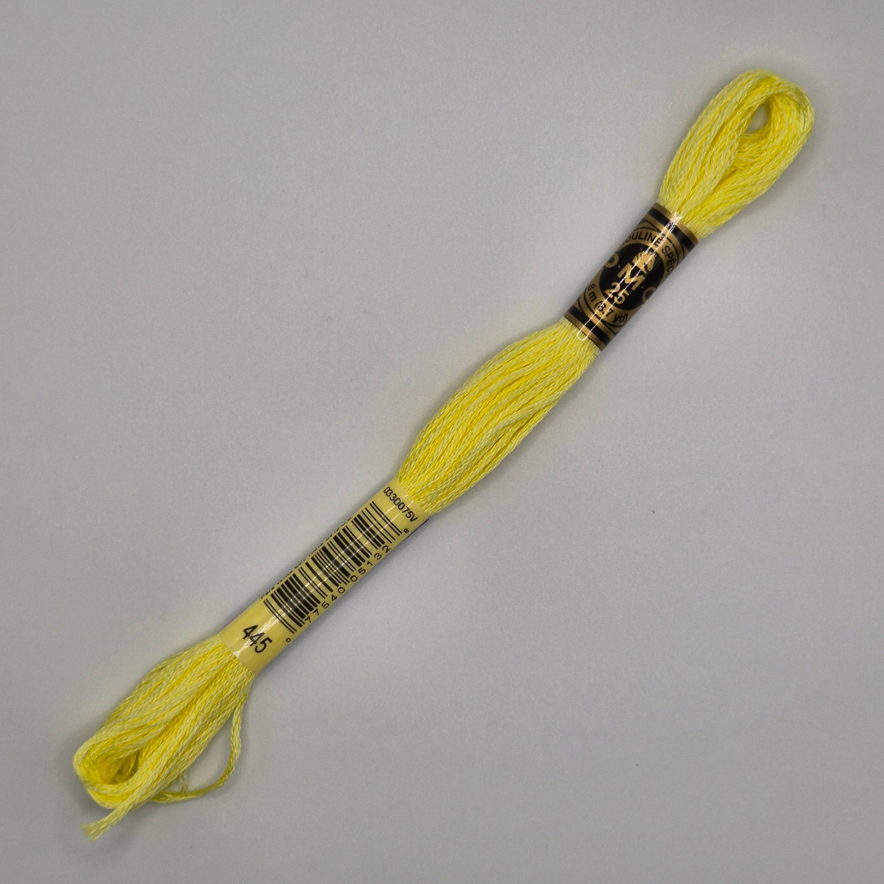 DMC 445 Light Lemon