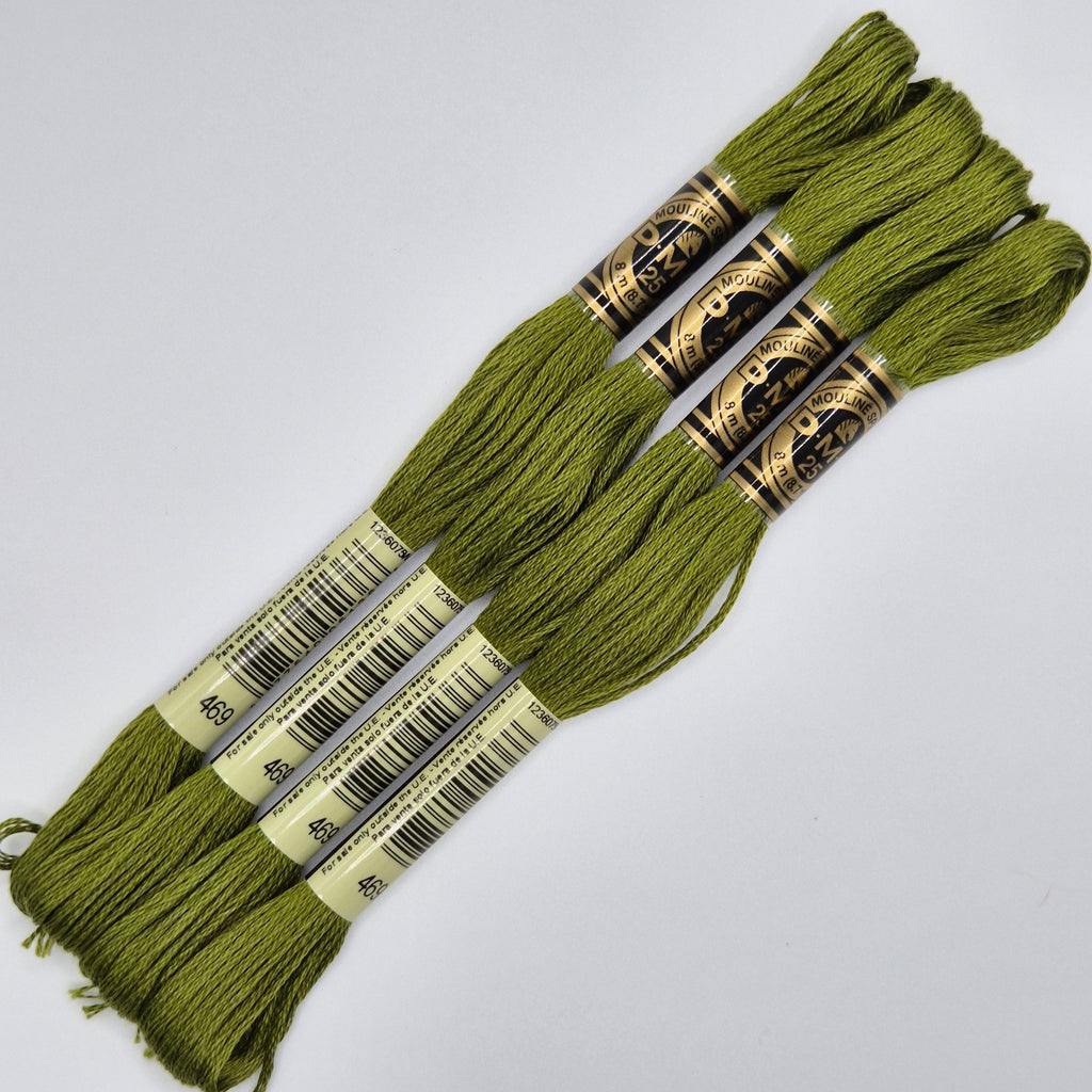 DMC 469 Avocado Green