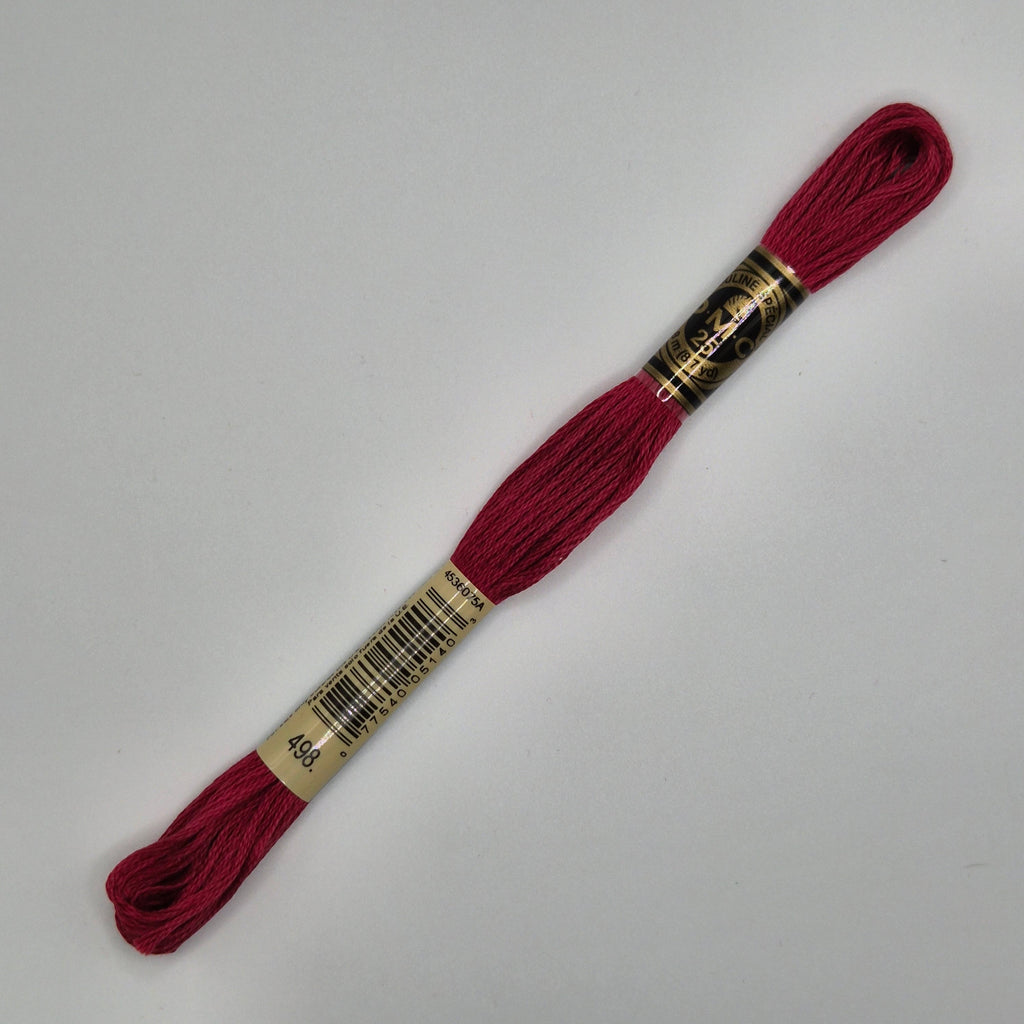 DMC 498 Dark Red