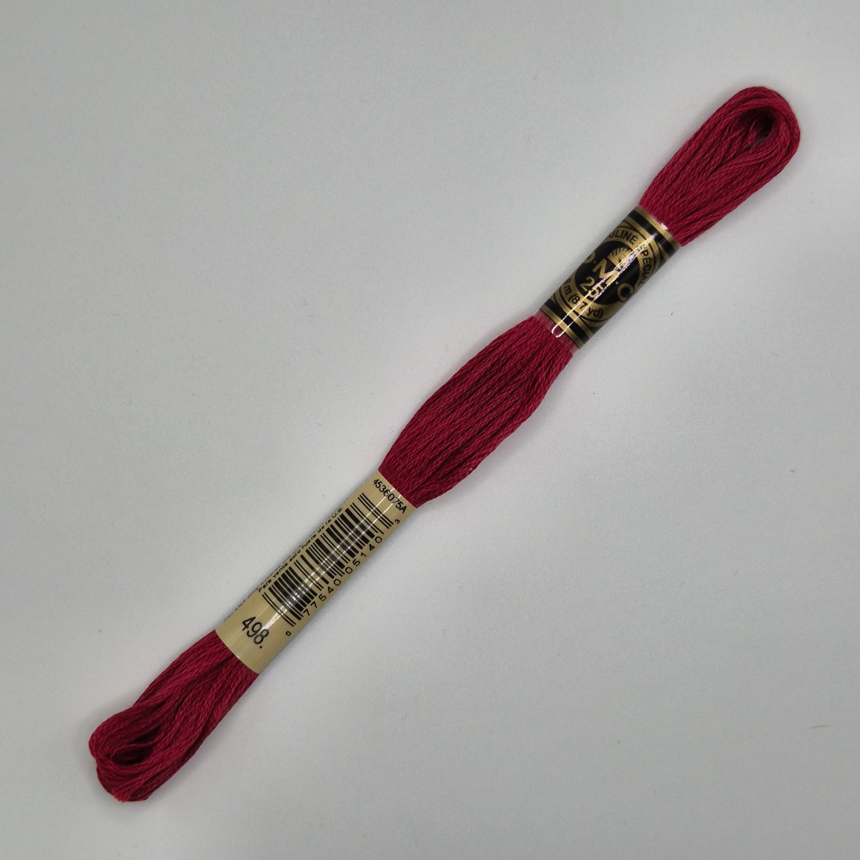 DMC 498 Dark Red