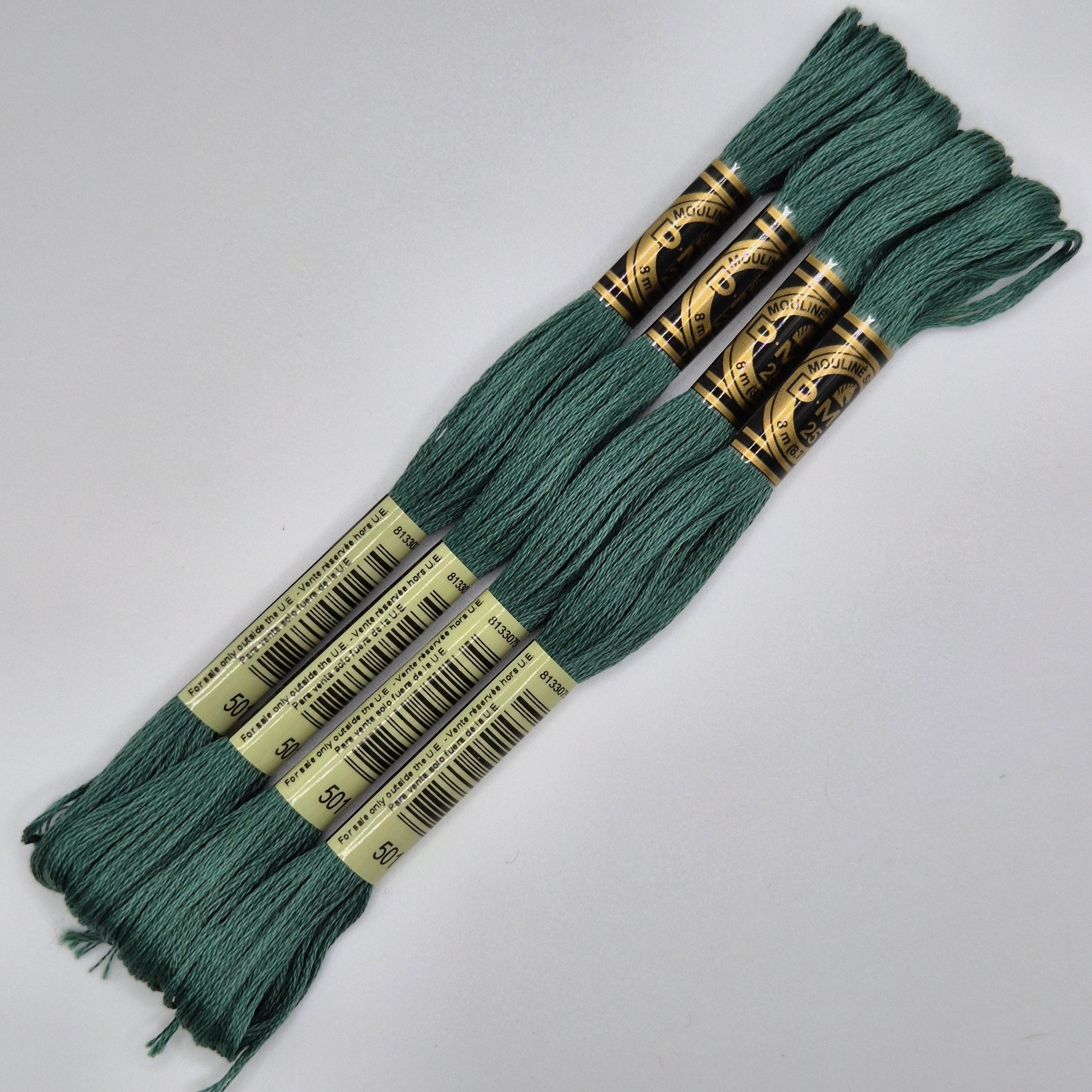 DMC 501 Dark Blue Green
