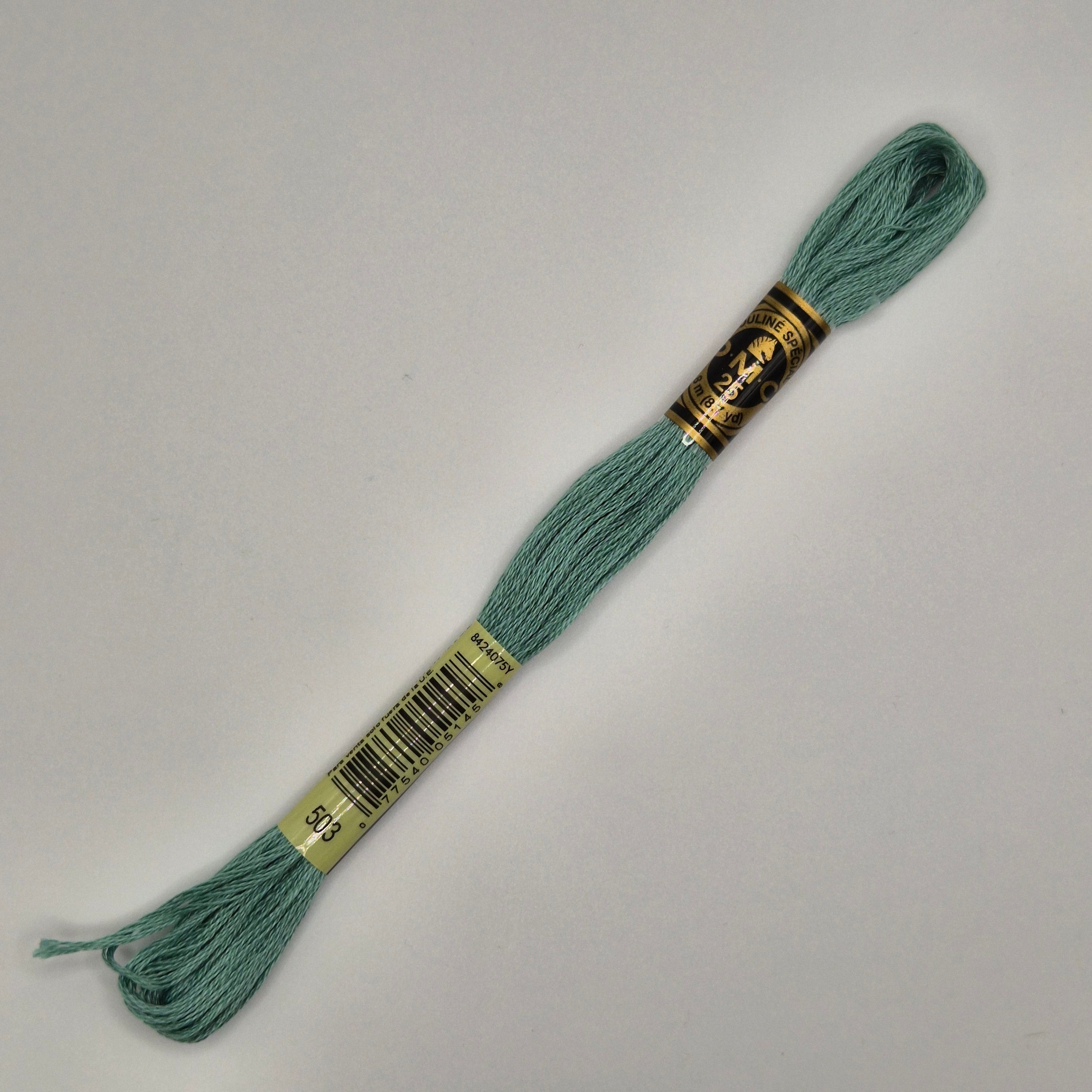 DMC 503 Med. Blue Green