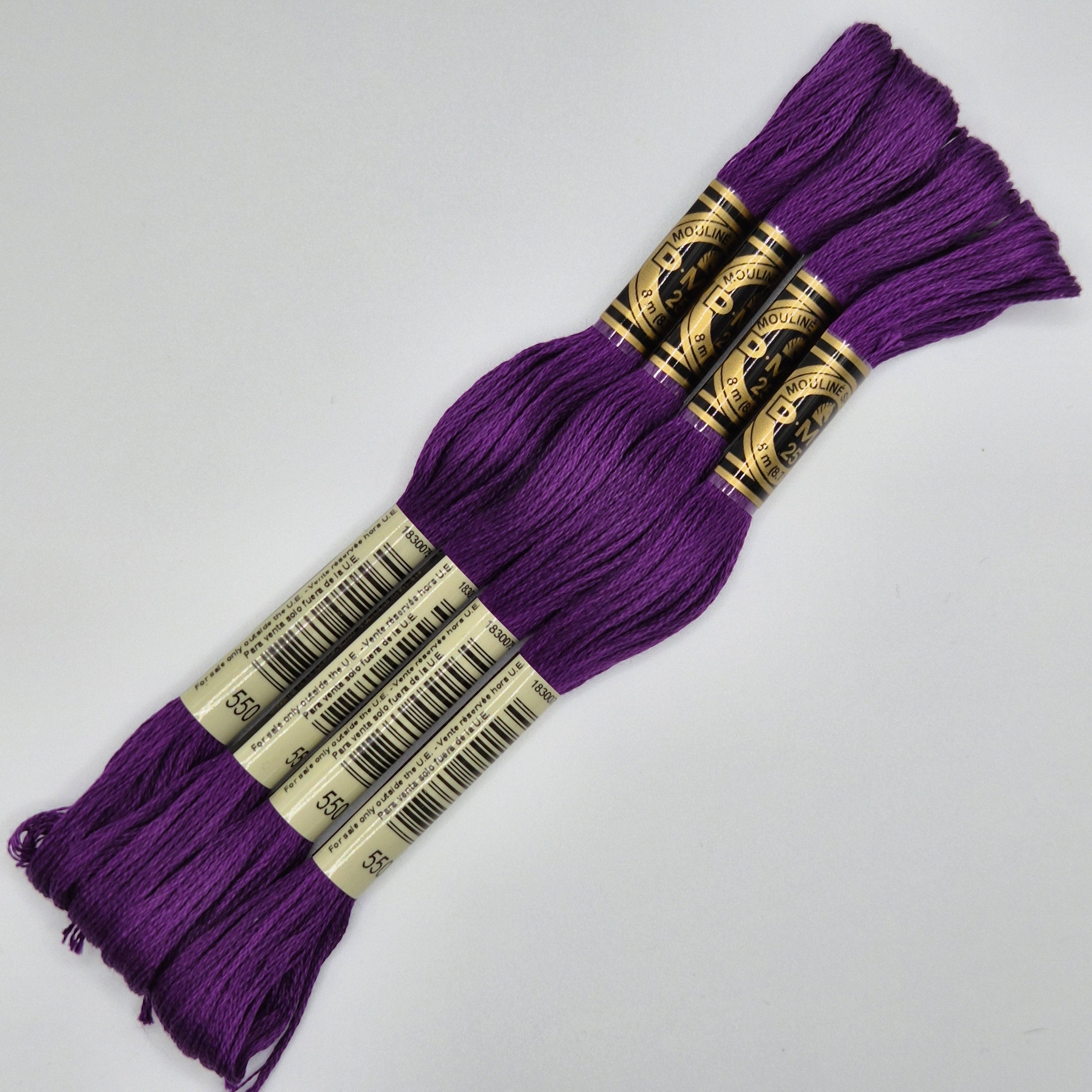 DMC 550 Very Dark Violet