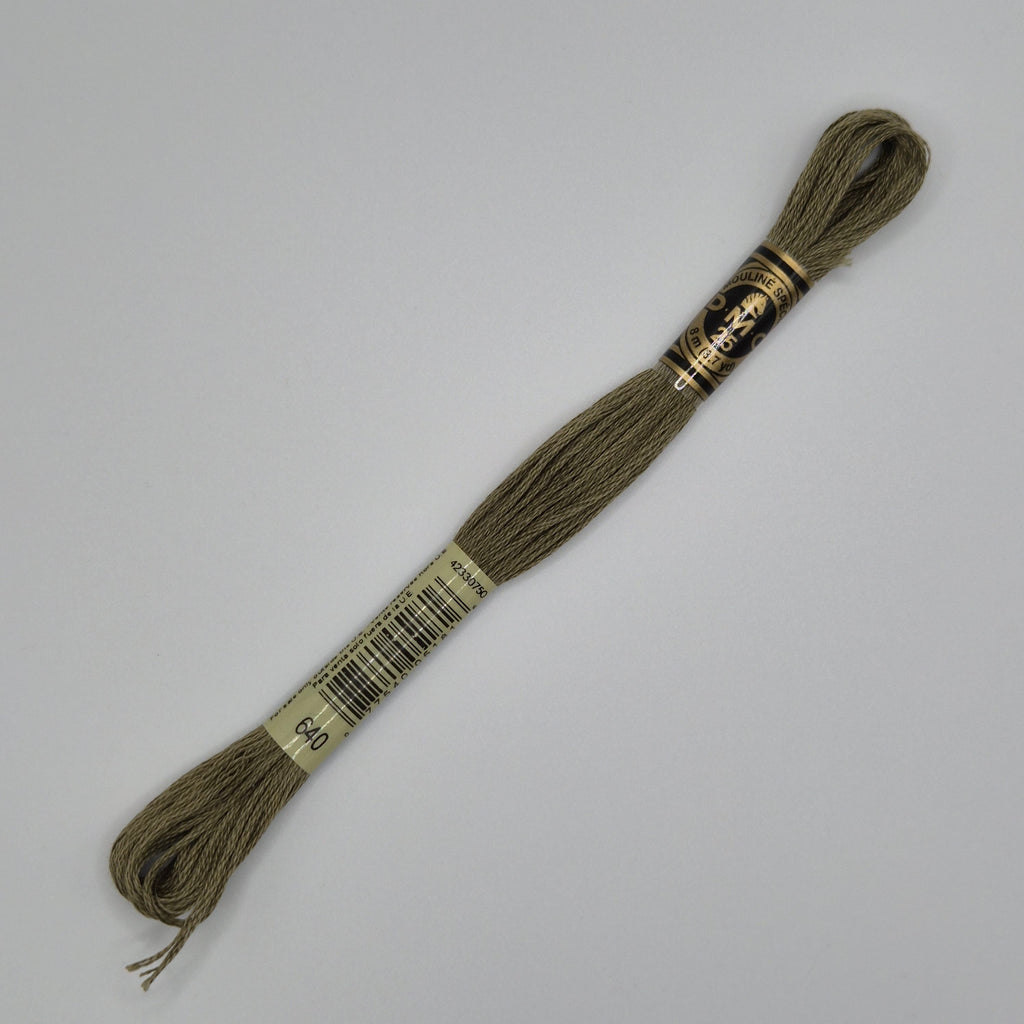 DMC 640 Very Dark Beige Gray