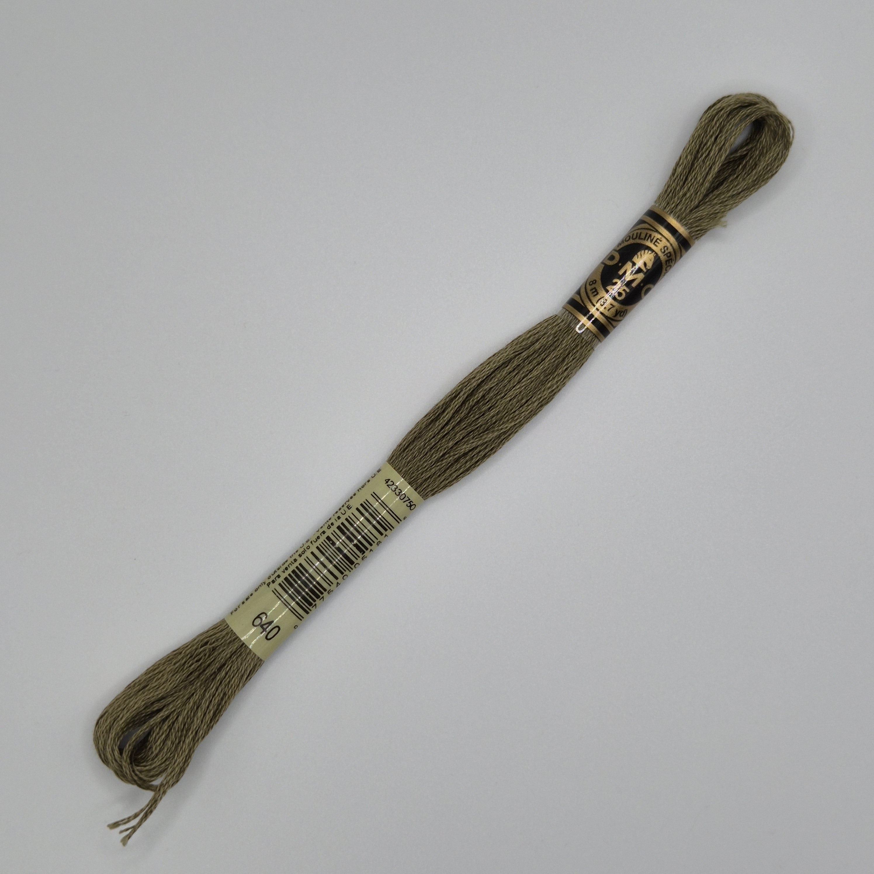 DMC 640 Very Dark Beige Gray