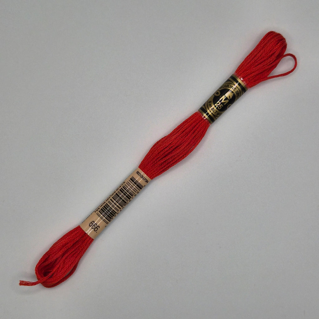 DMC 666 Bright Red
