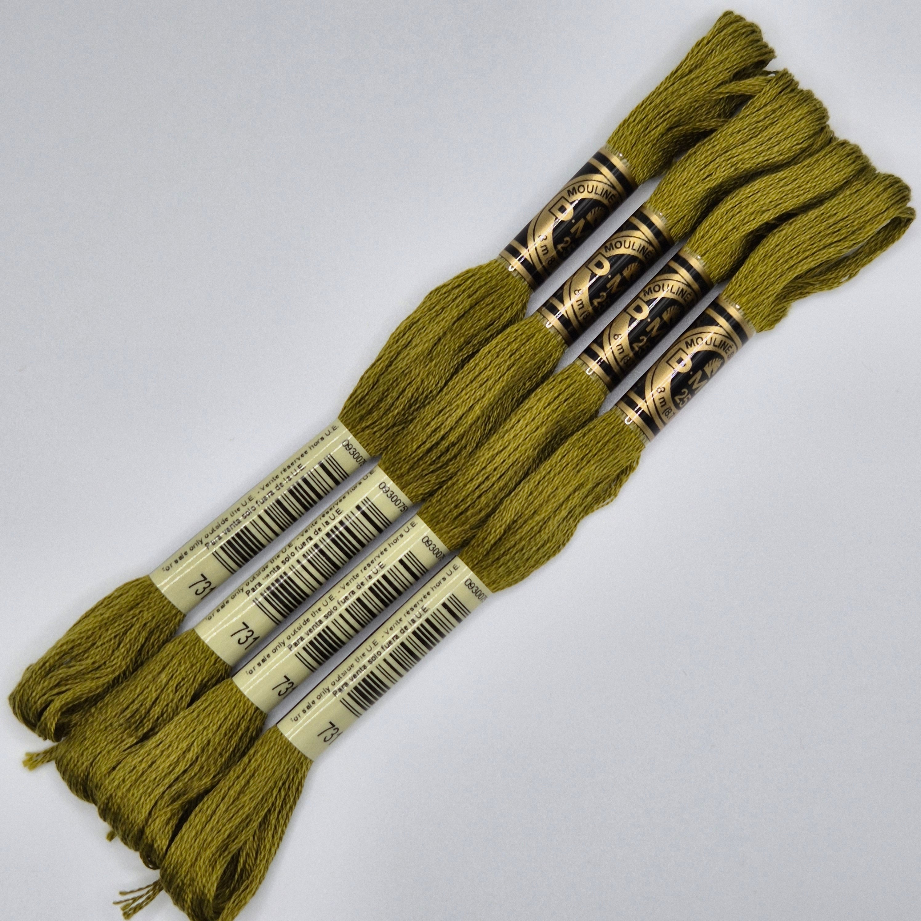 DMC 731 Dark Olive Green