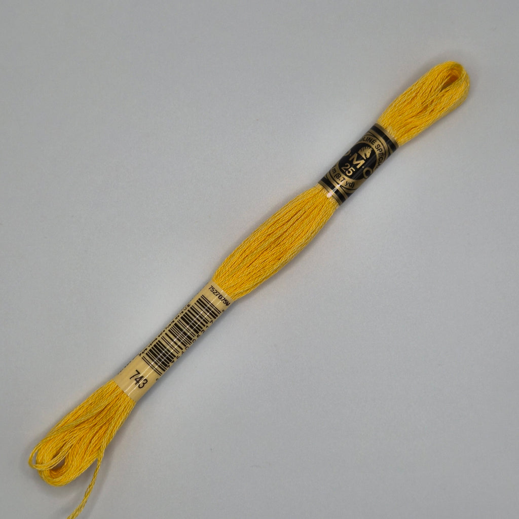 DMC 743 Med. Yellow