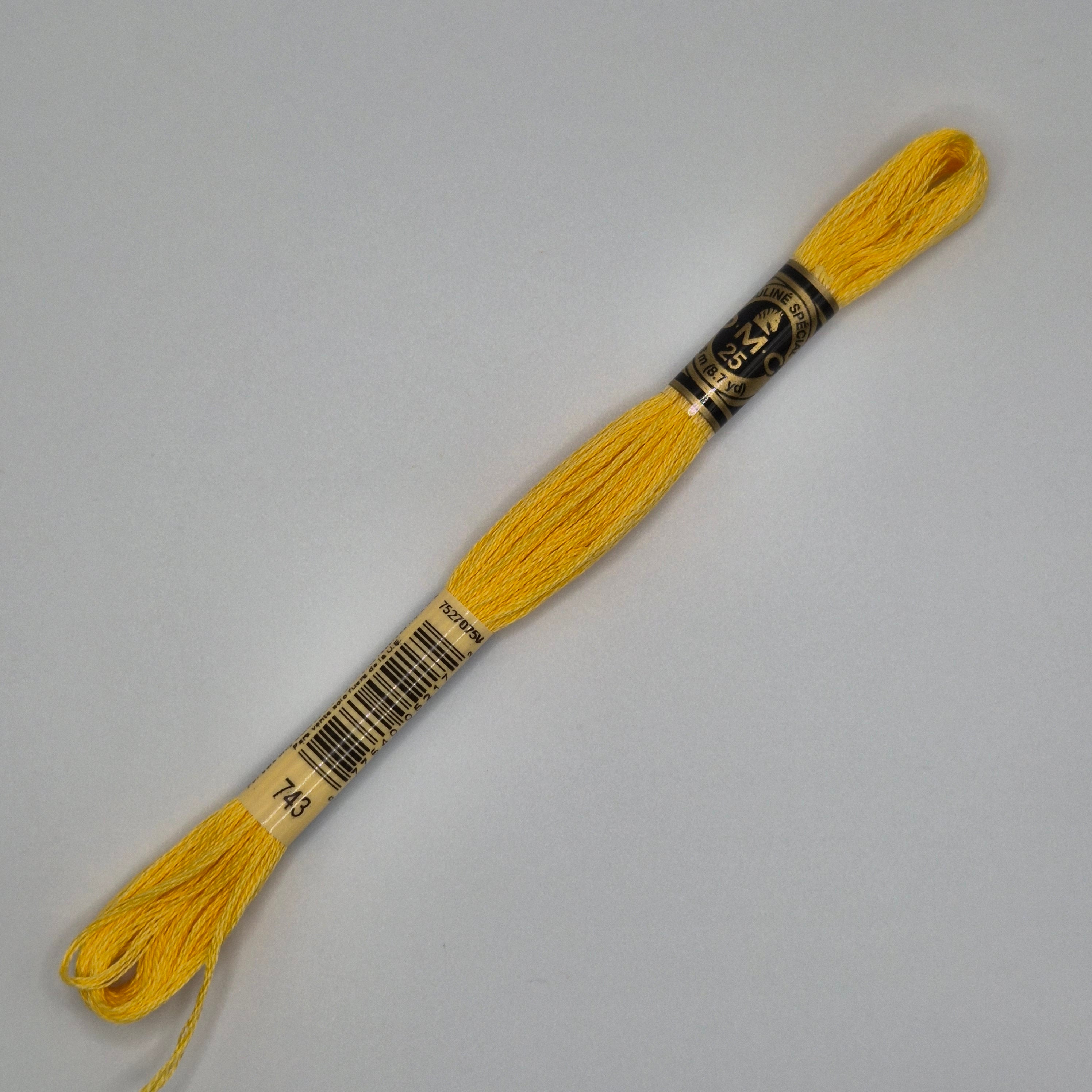 DMC 743 Med. Yellow