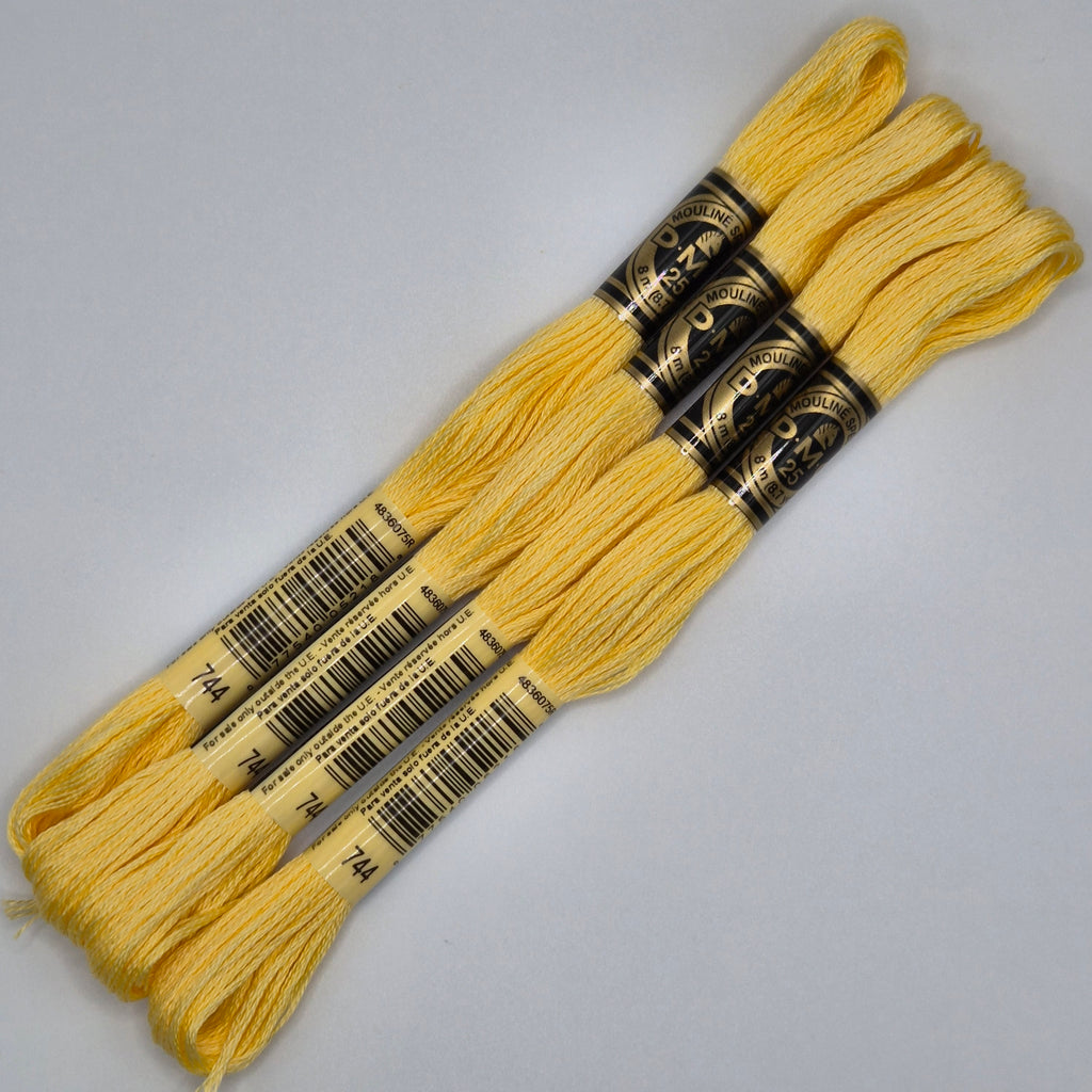 DMC 744 Pale Yellow