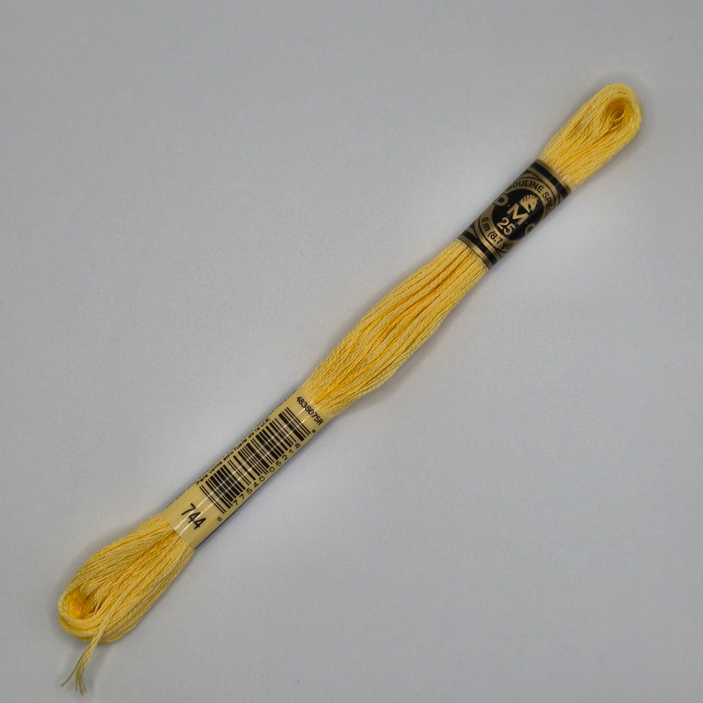 DMC 744 Pale Yellow