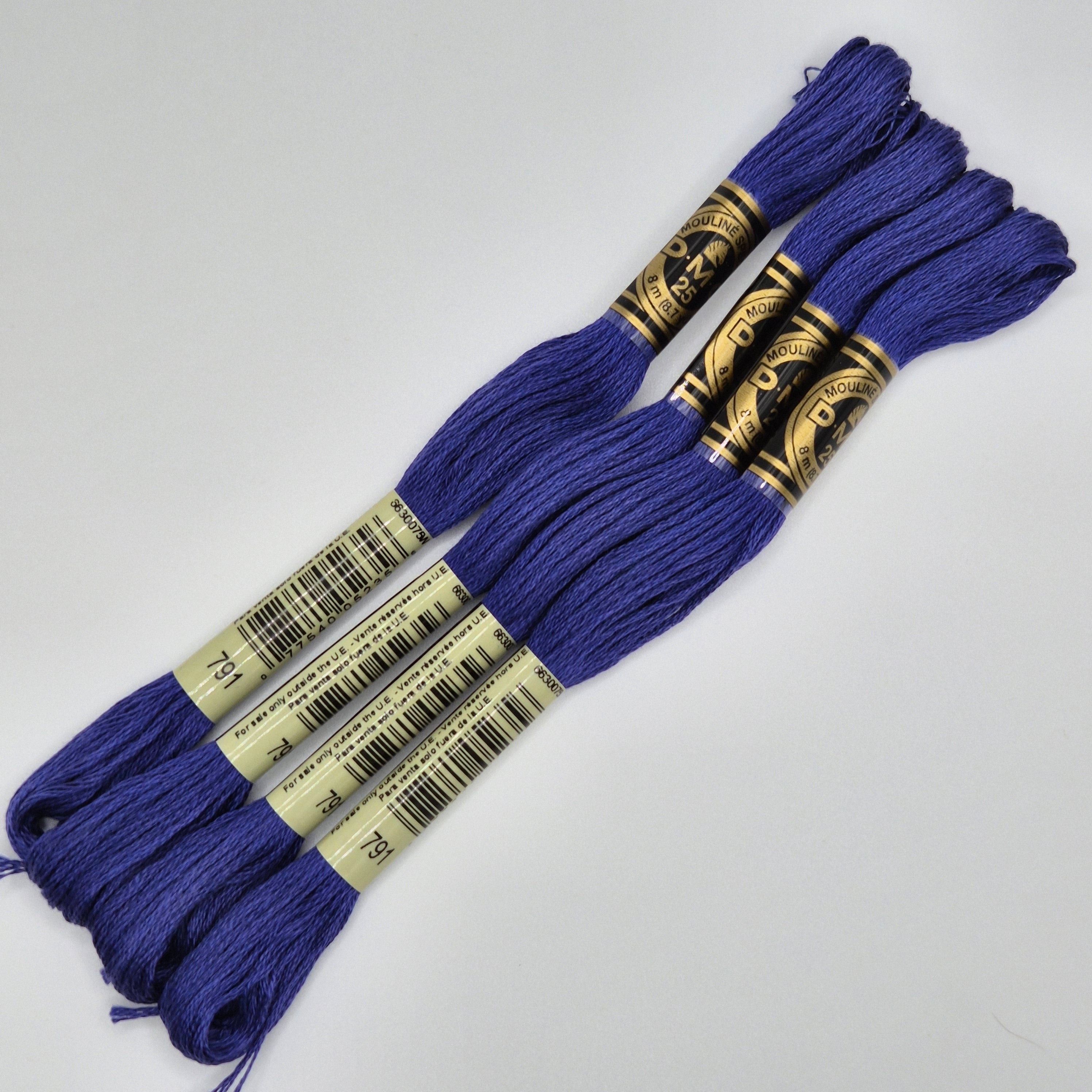 DMC 791 Very Dark Cornflower Blue