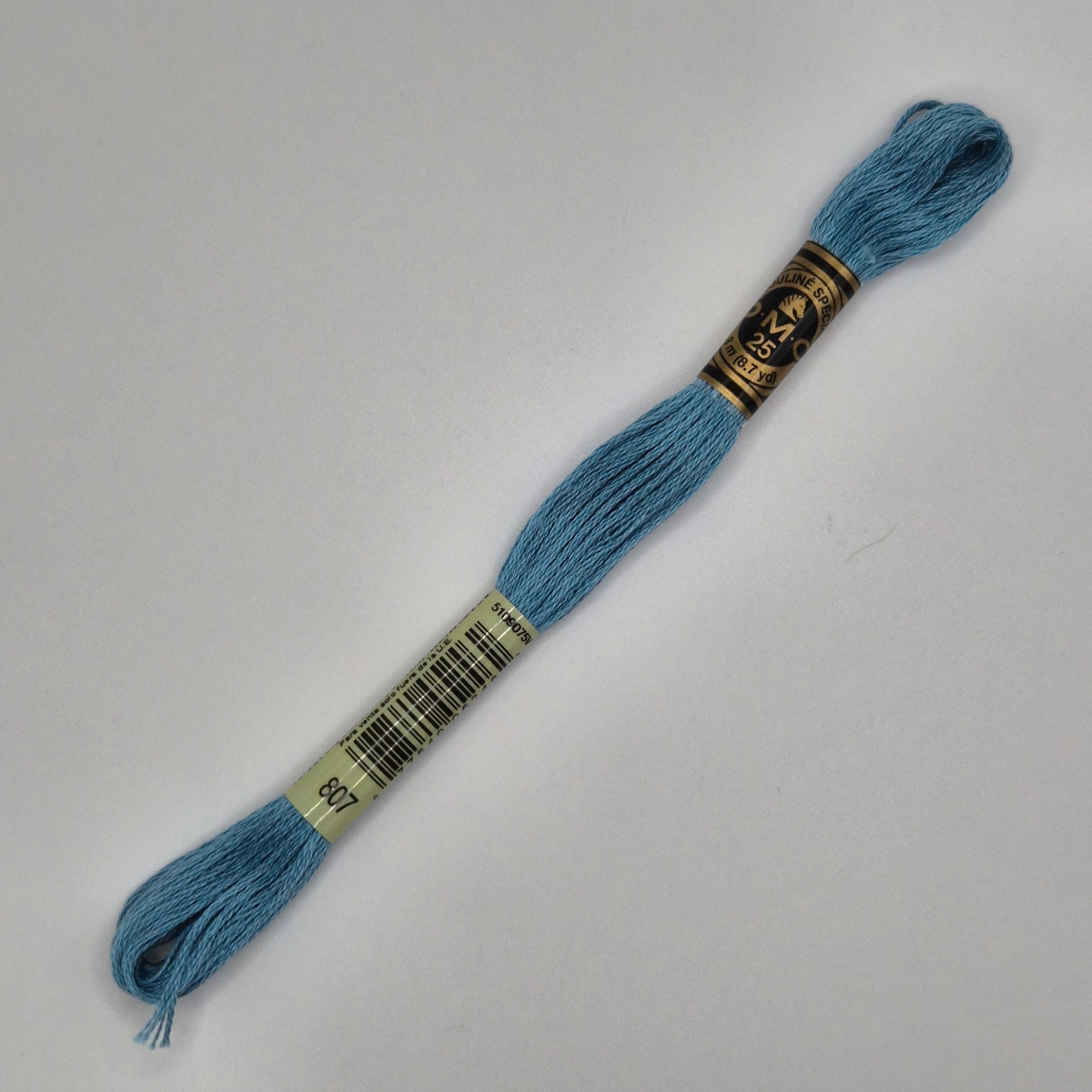DMC 807 Peacock Blue