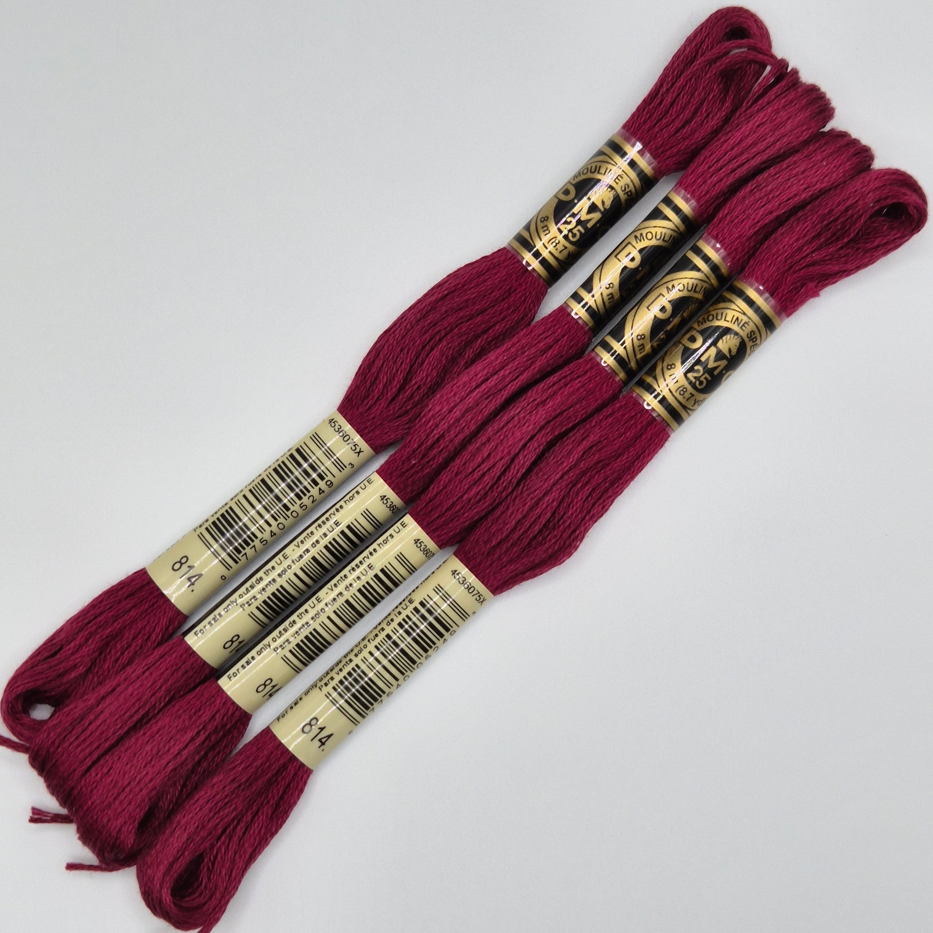 DMC 814 Dark Garnet