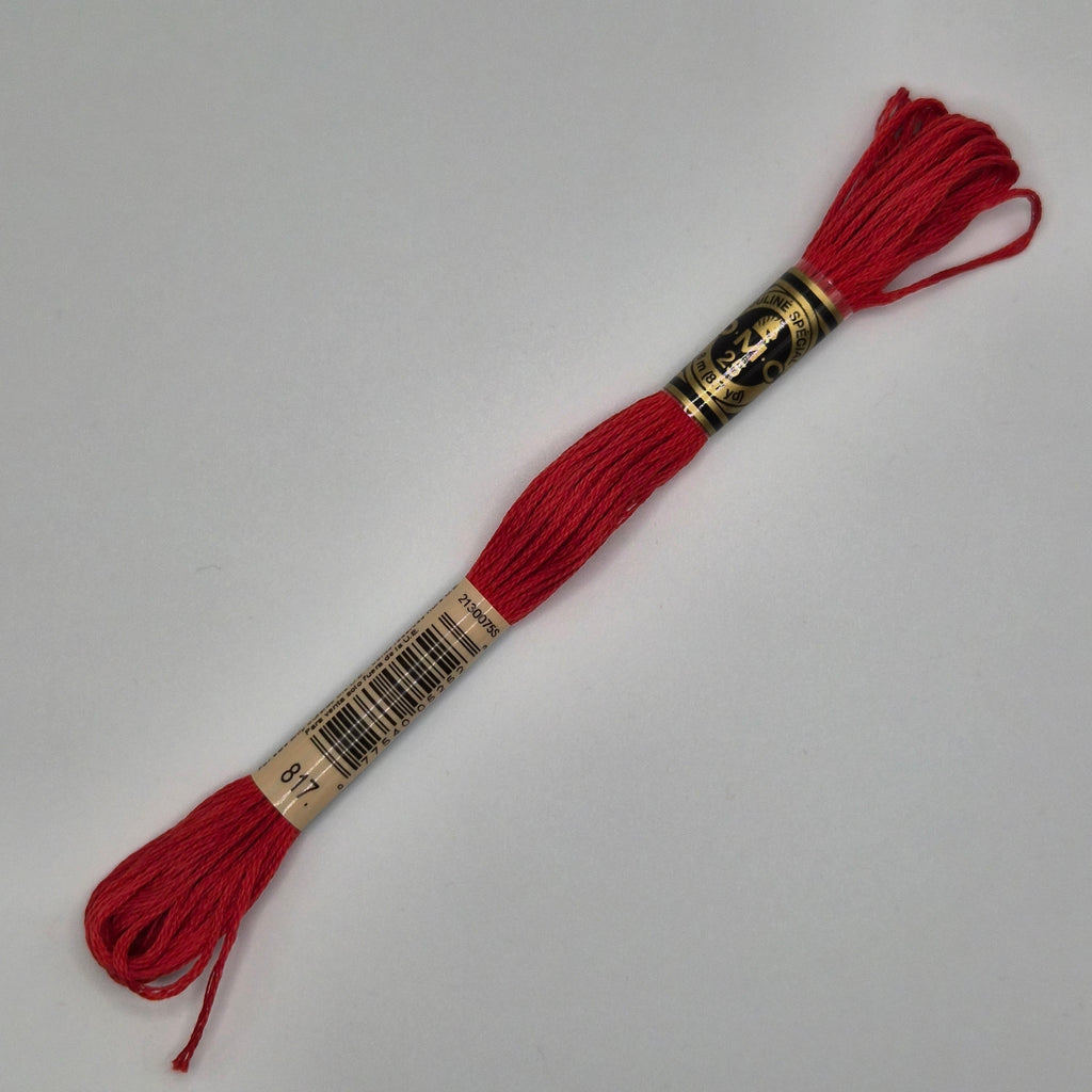 DMC 817 Very Dark Coral Red