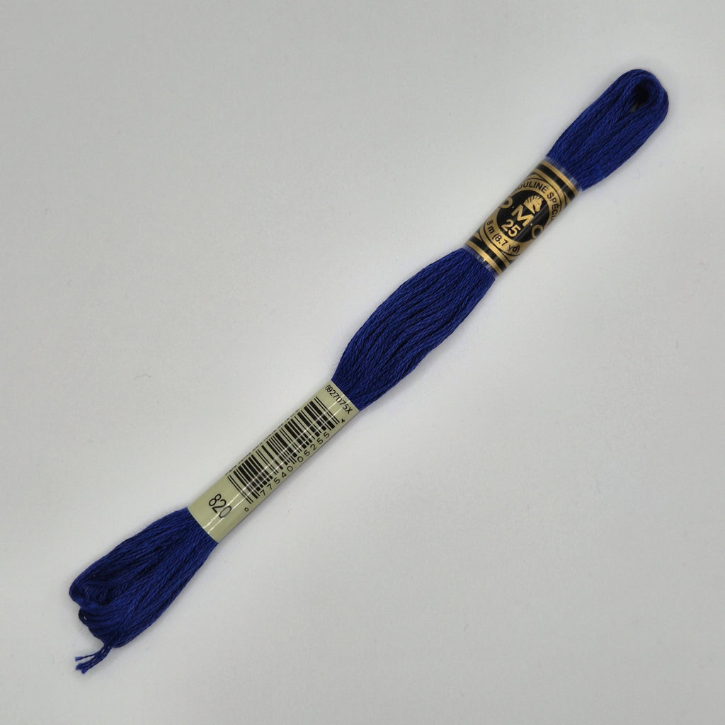 DMC 820 Very Dark Royal Blue