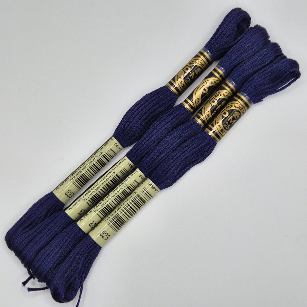 DMC 823 Dark Navy Blue