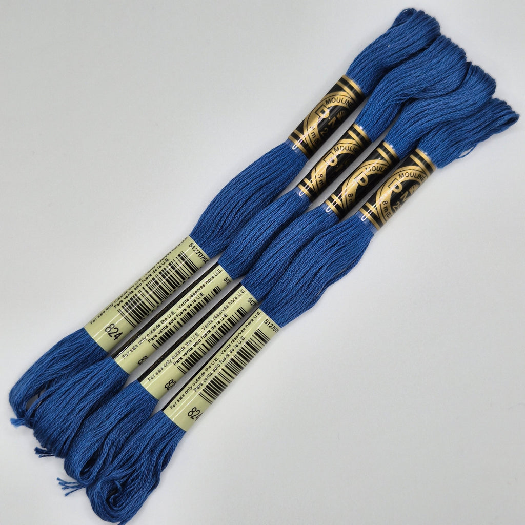 DMC 824 Very Dark Blue