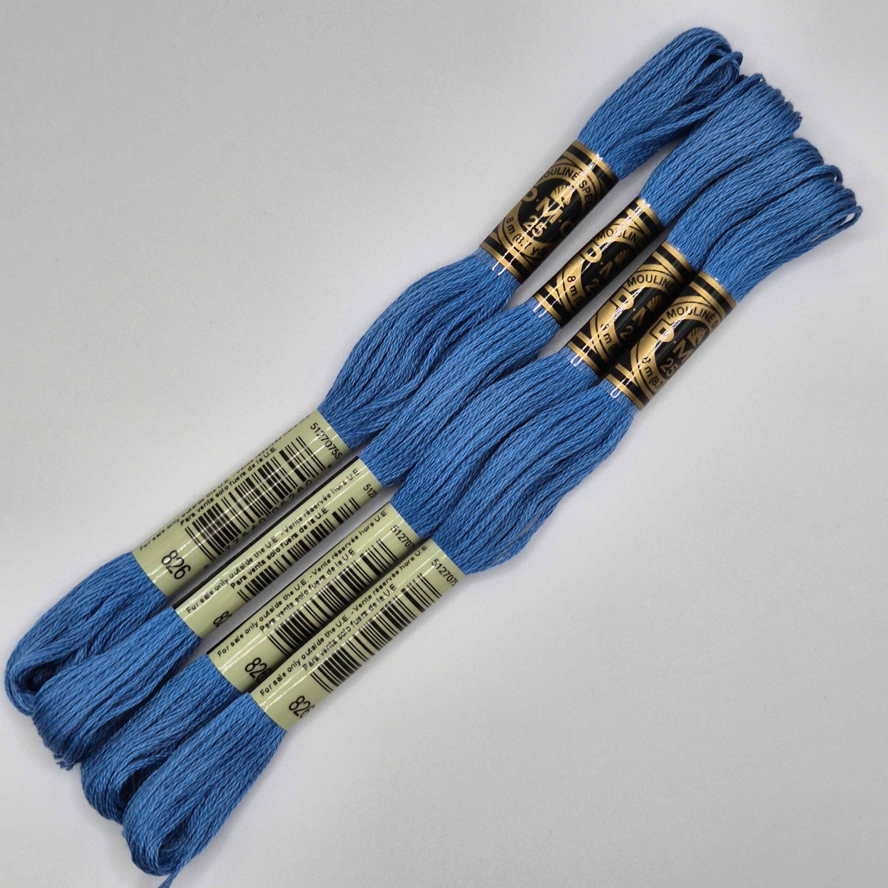 DMC 826 Med. Blue