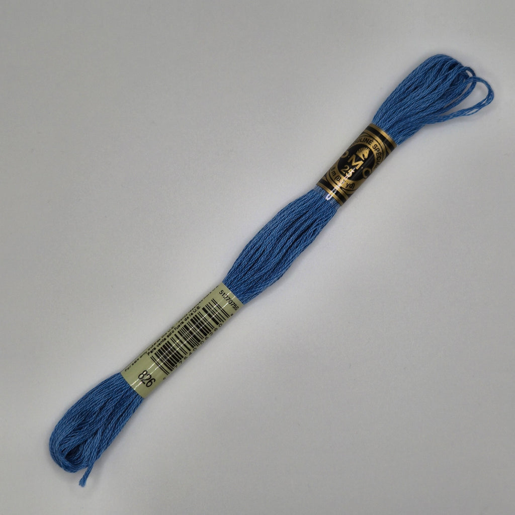 DMC 826 Med. Blue