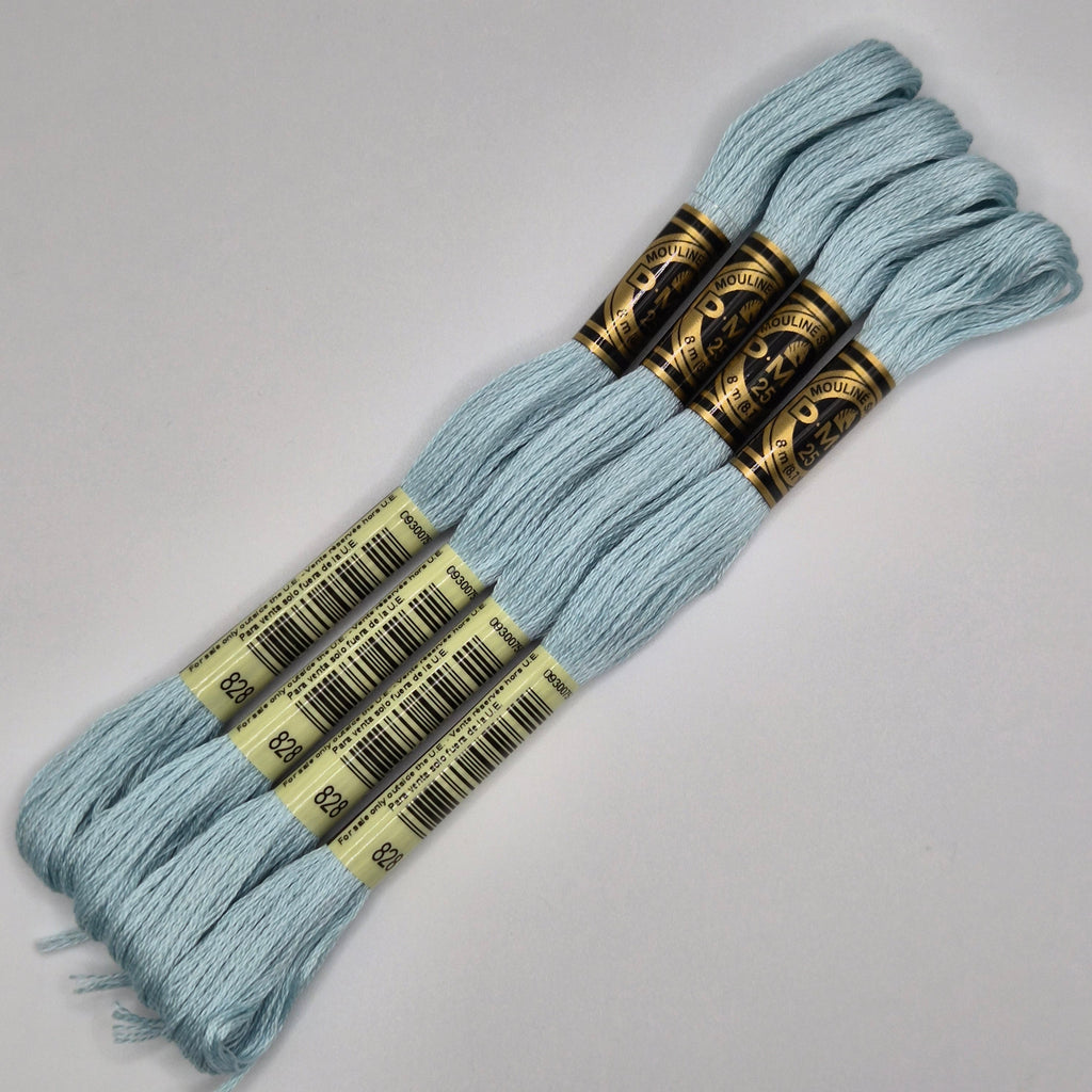 DMC 828 Ultra Very Very Light Blue
