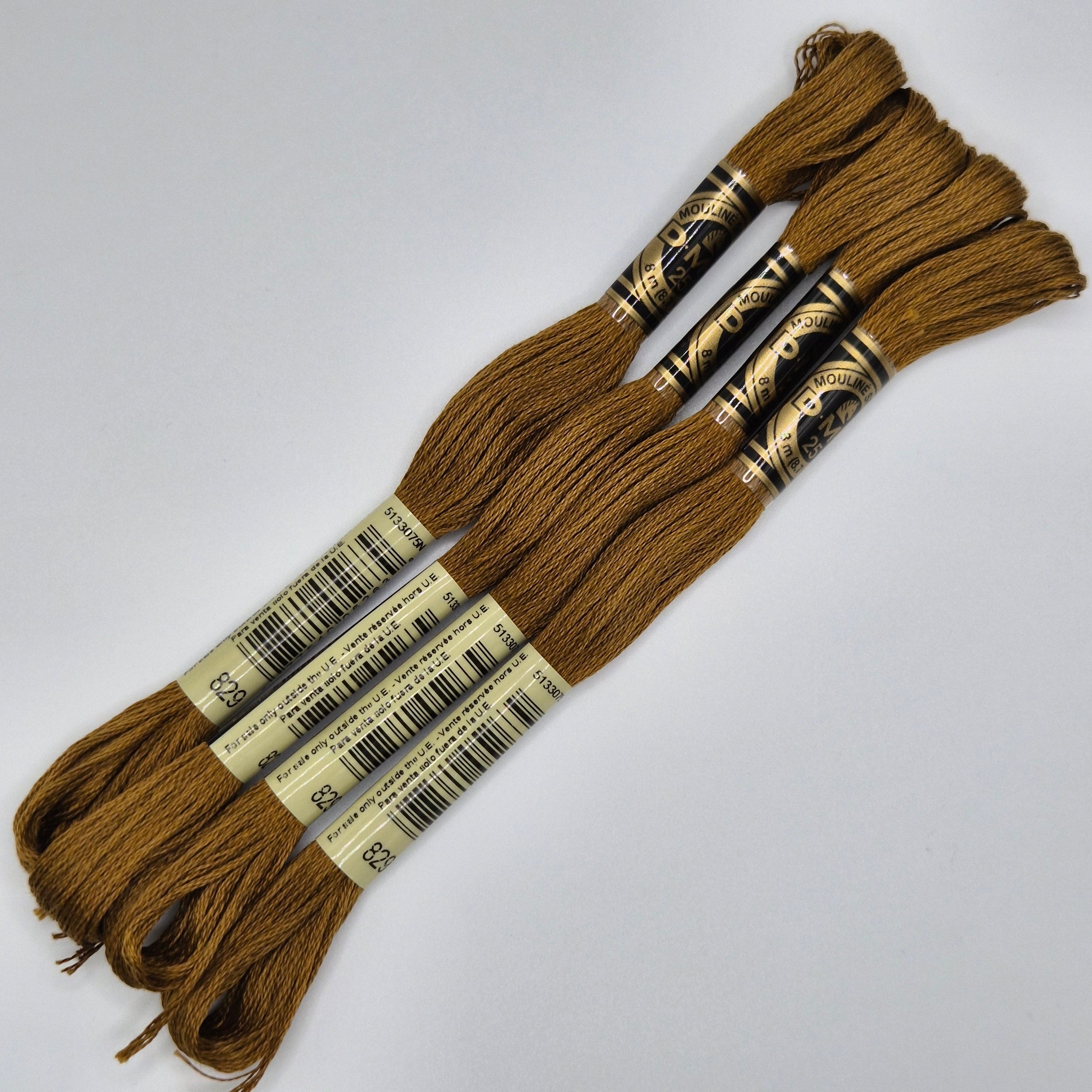 DMC 829 Very Dark Golden Olive
