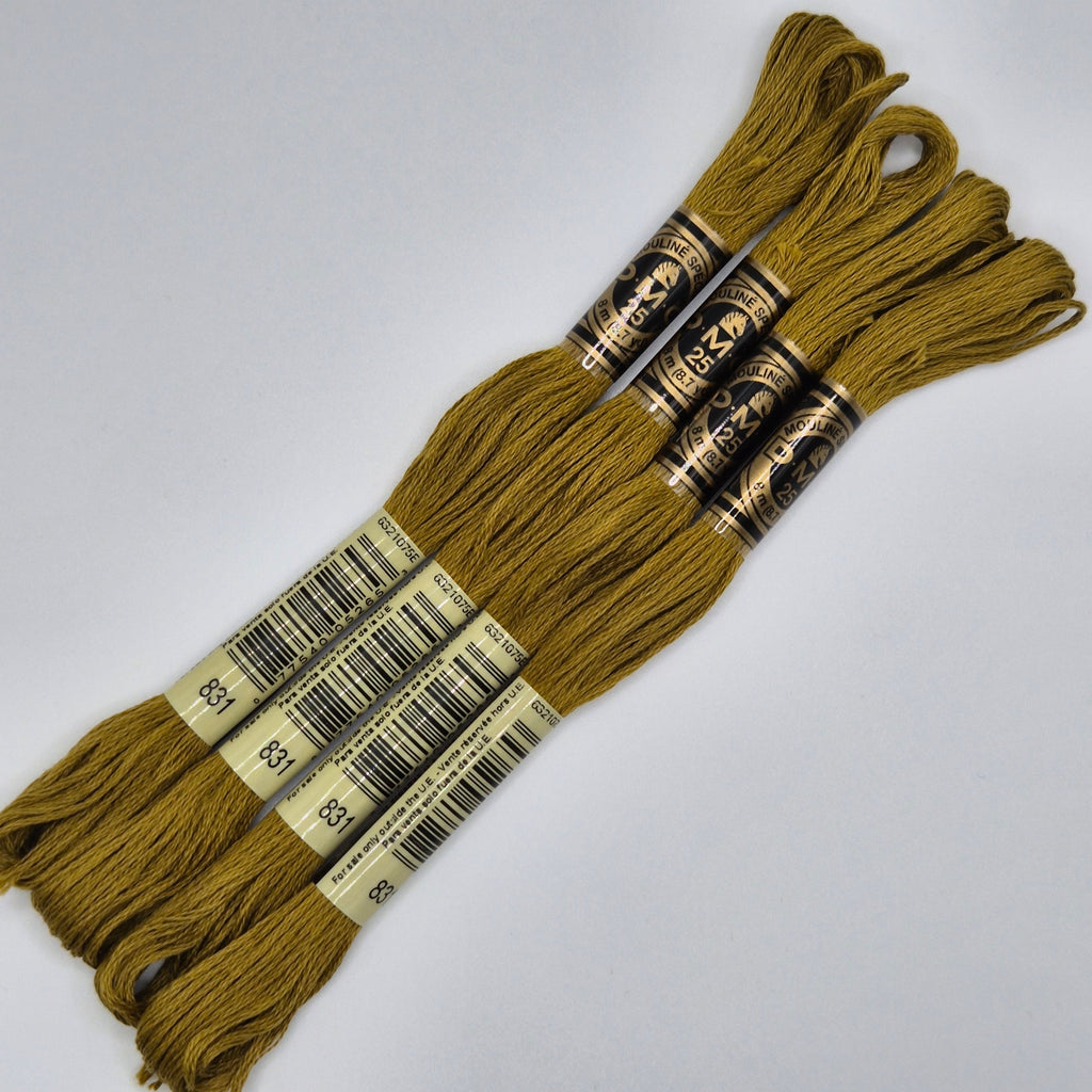 DMC 831 Med. Golden Olive