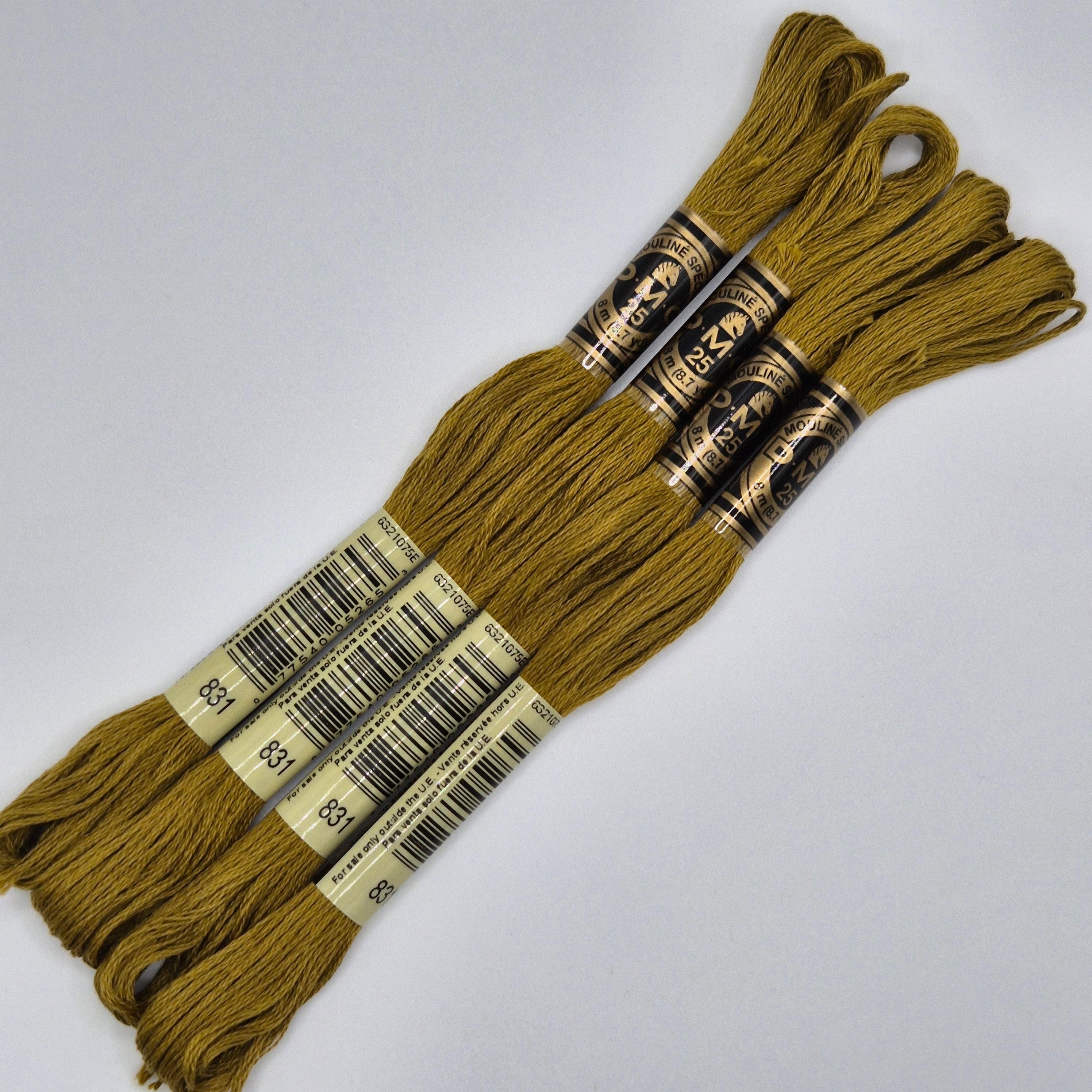 DMC 831 Med. Golden Olive