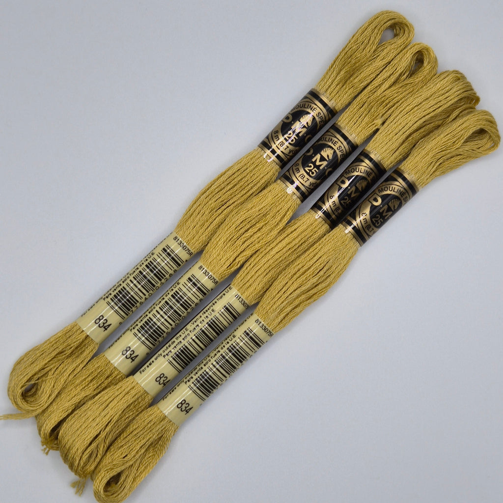 DMC 834 Very Light Golden Olive