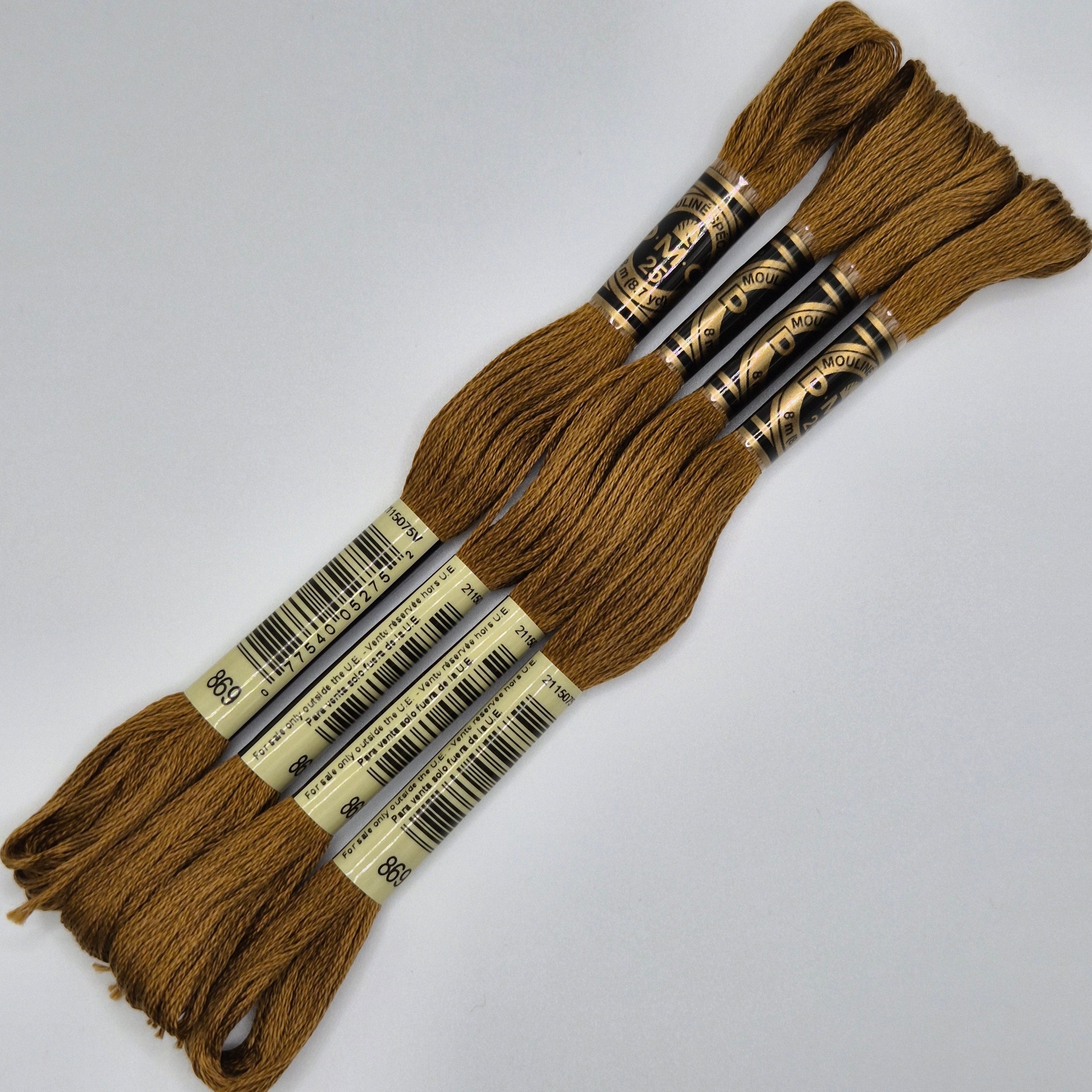 DMC 869 Very Dark Hazelnut Brown