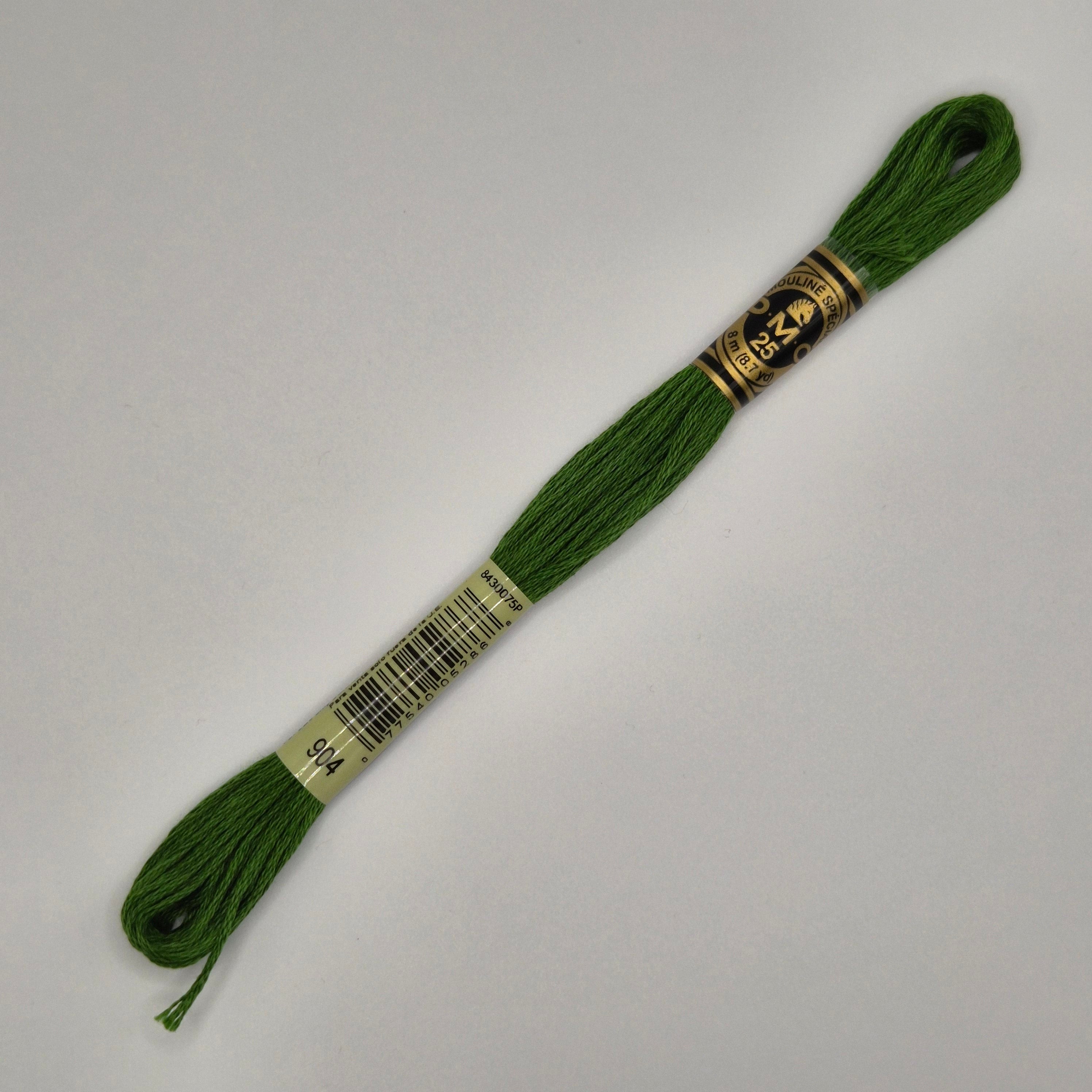 DMC 904 Very Dark Parrot Green