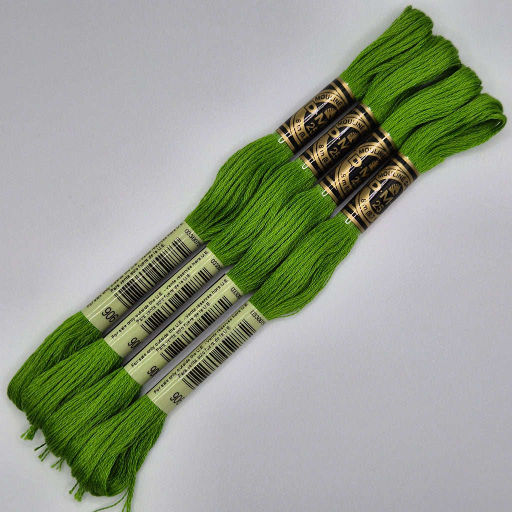 DMC 906 Med. Parrot Green