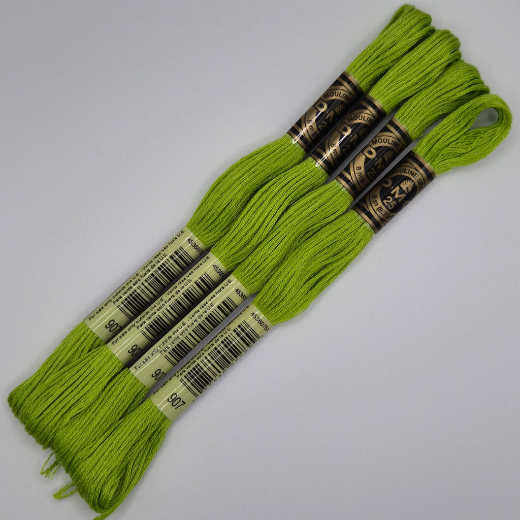 DMC 907 Light Parrot Green
