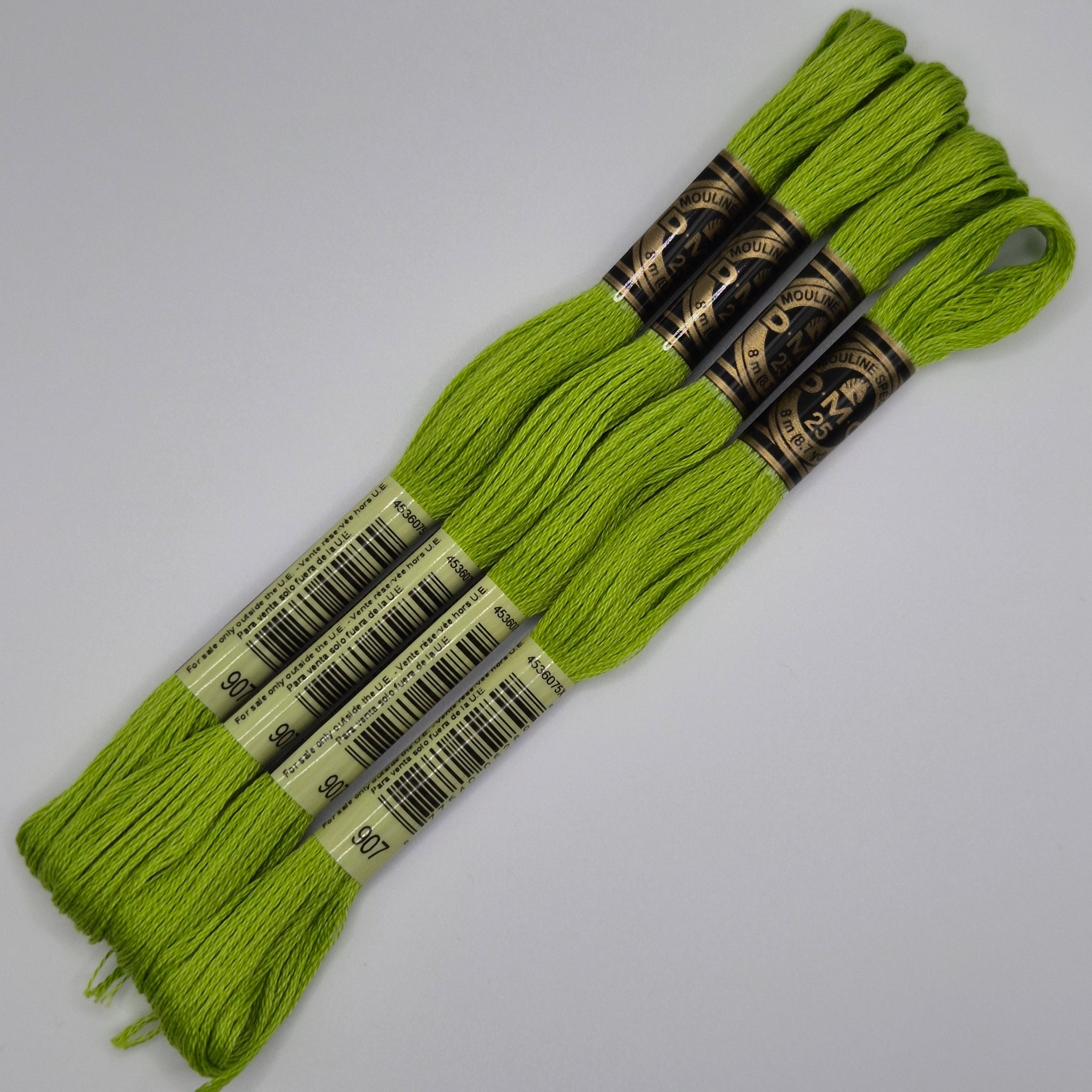 DMC 907 Light Parrot Green
