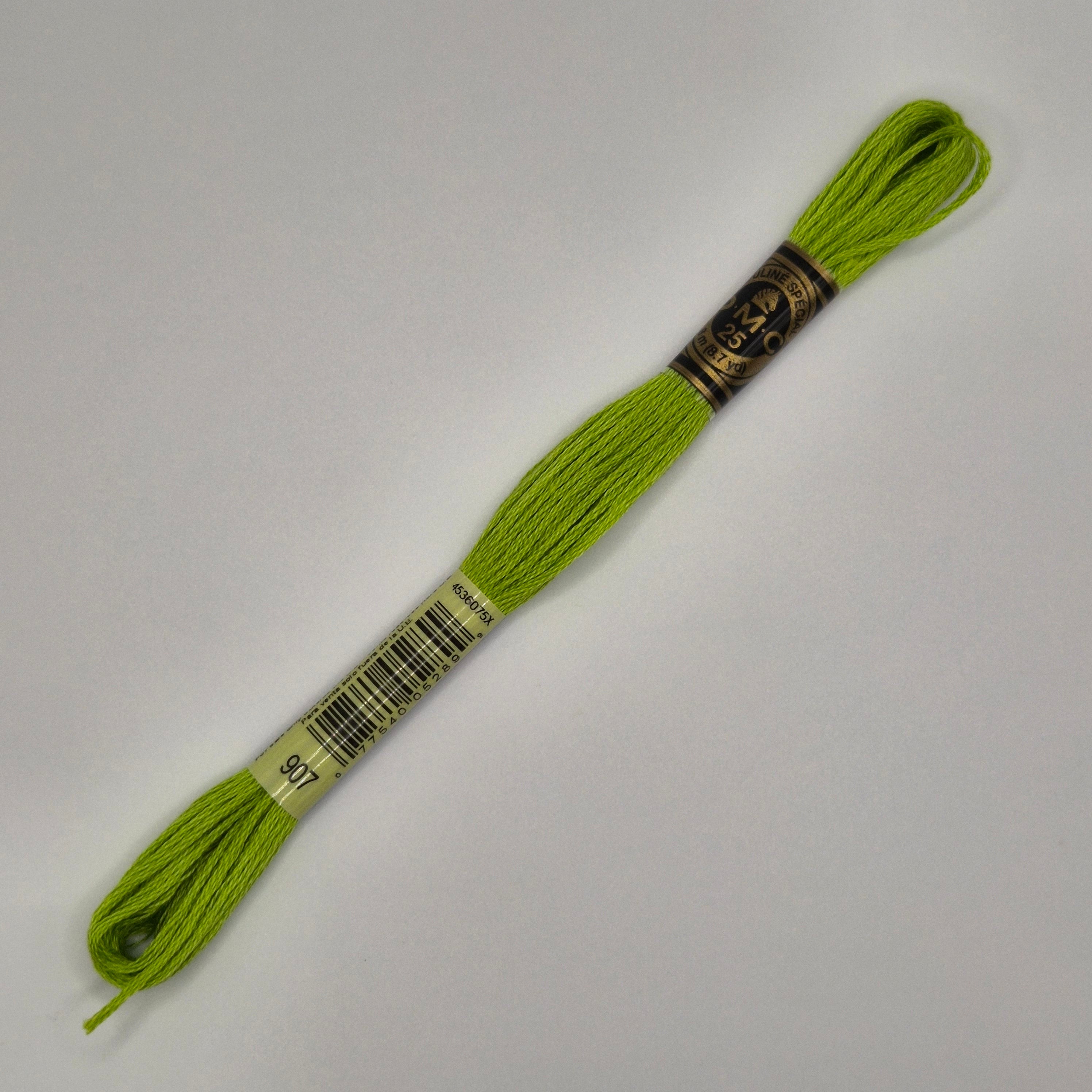 DMC 907 Light Parrot Green