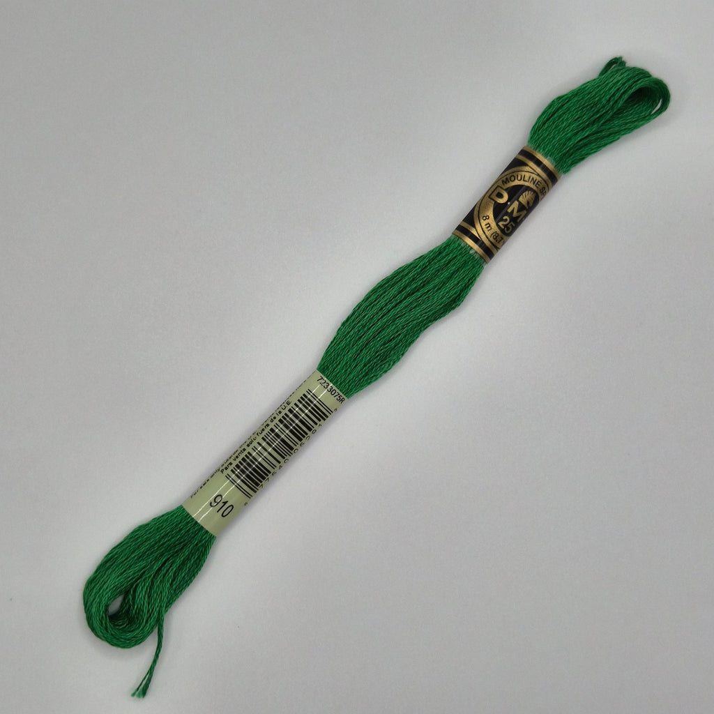 DMC 910 Dark Emerald Green