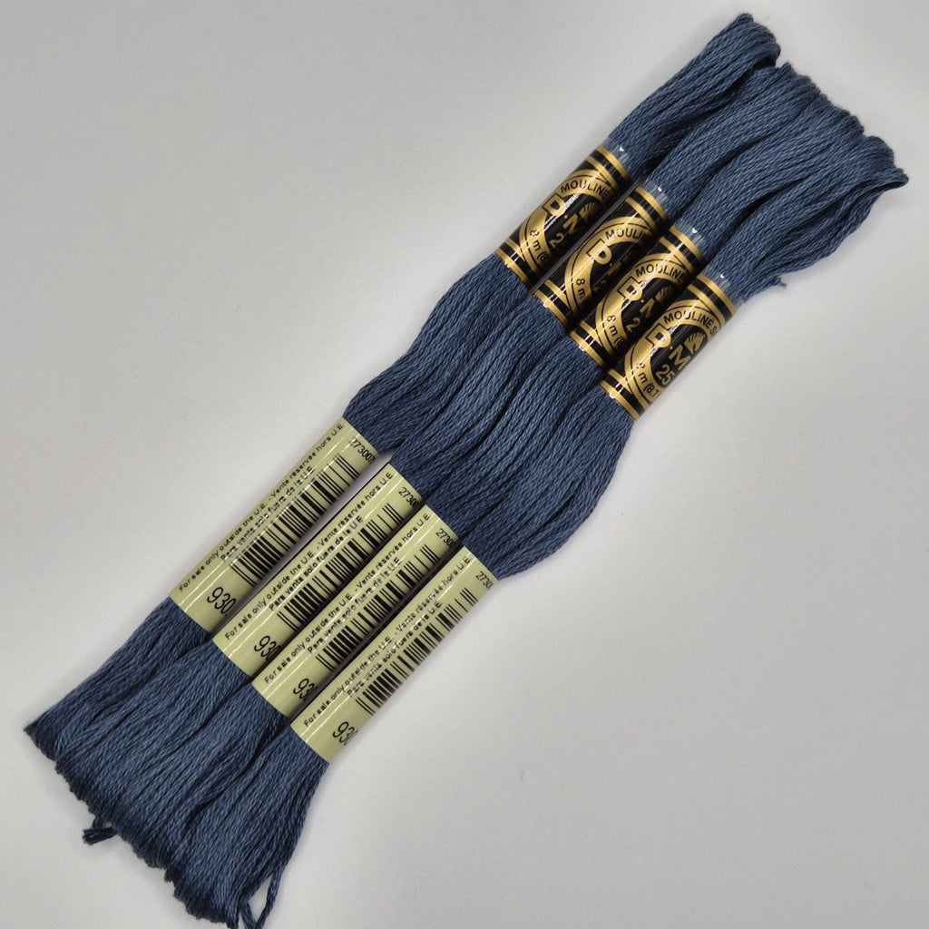 DMC 930 Dark Antique Blue