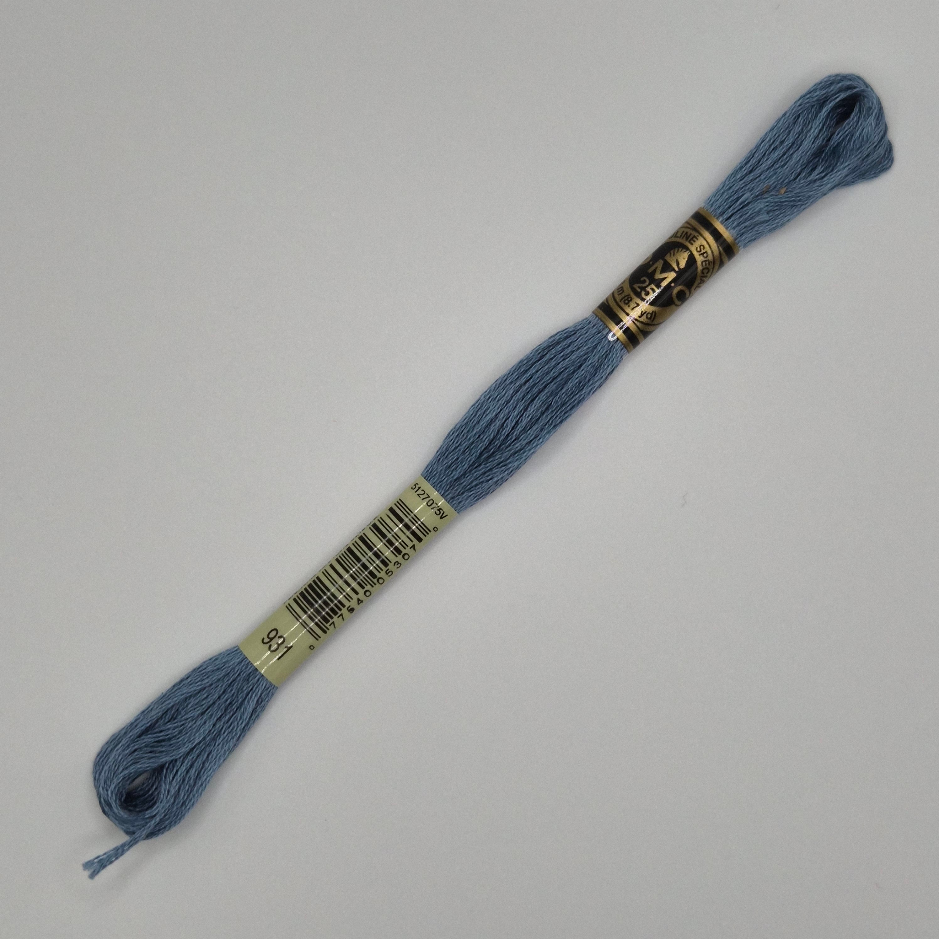DMC 931 Med. Antique Blue