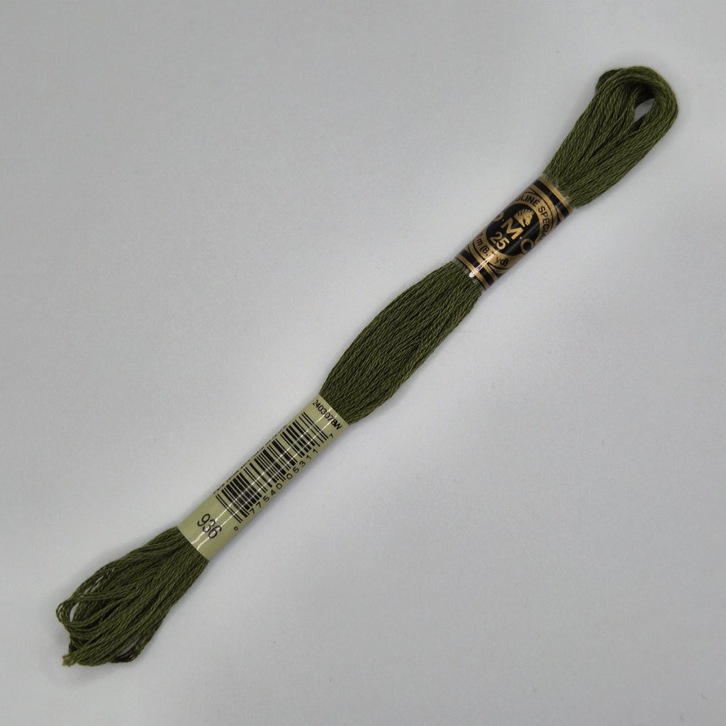 DMC 936 Very Dark Avocado Green
