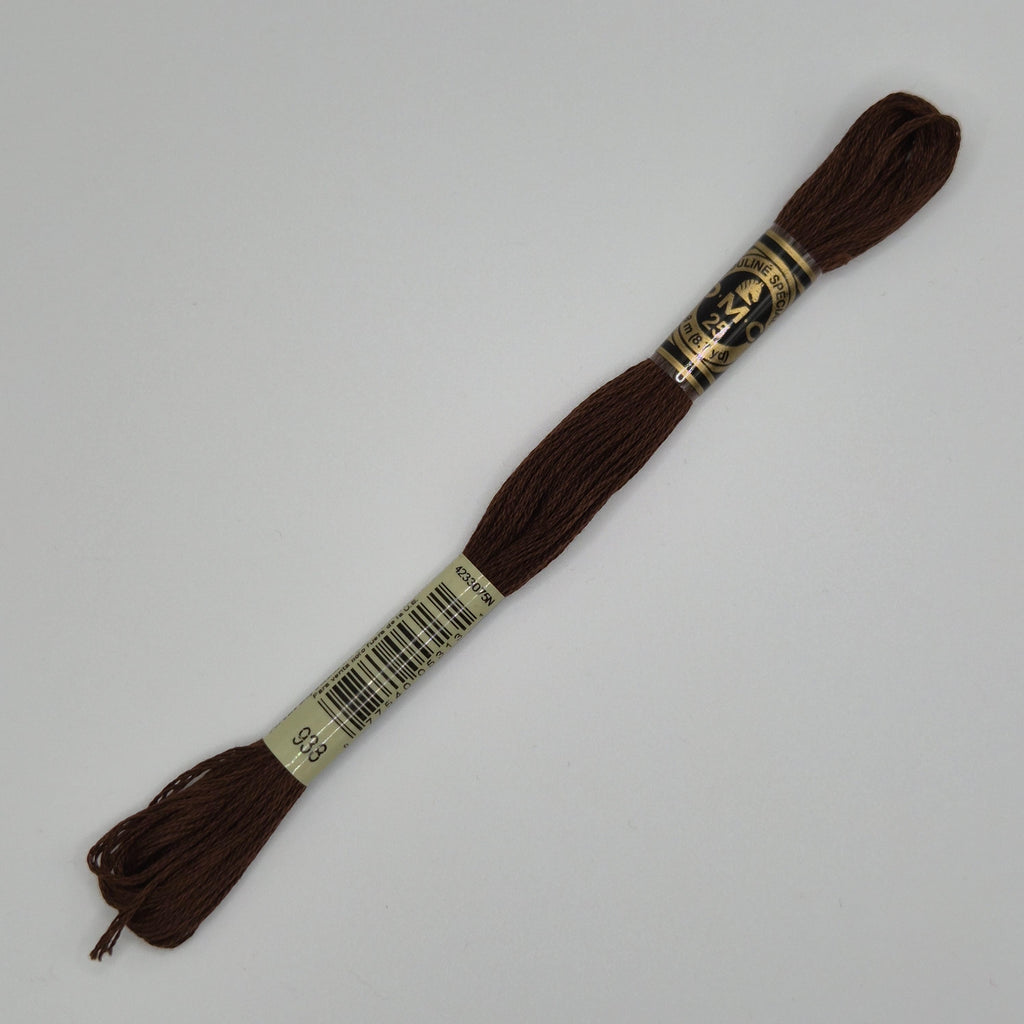 DMC 938 Ultra Dark Coffee Brown