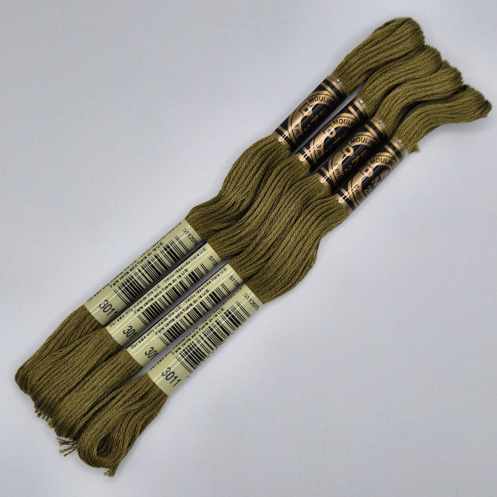 DMC 3011 Dark Khaki Green