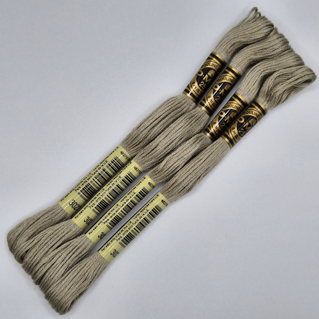 DMC 3023 Light Brown Gray