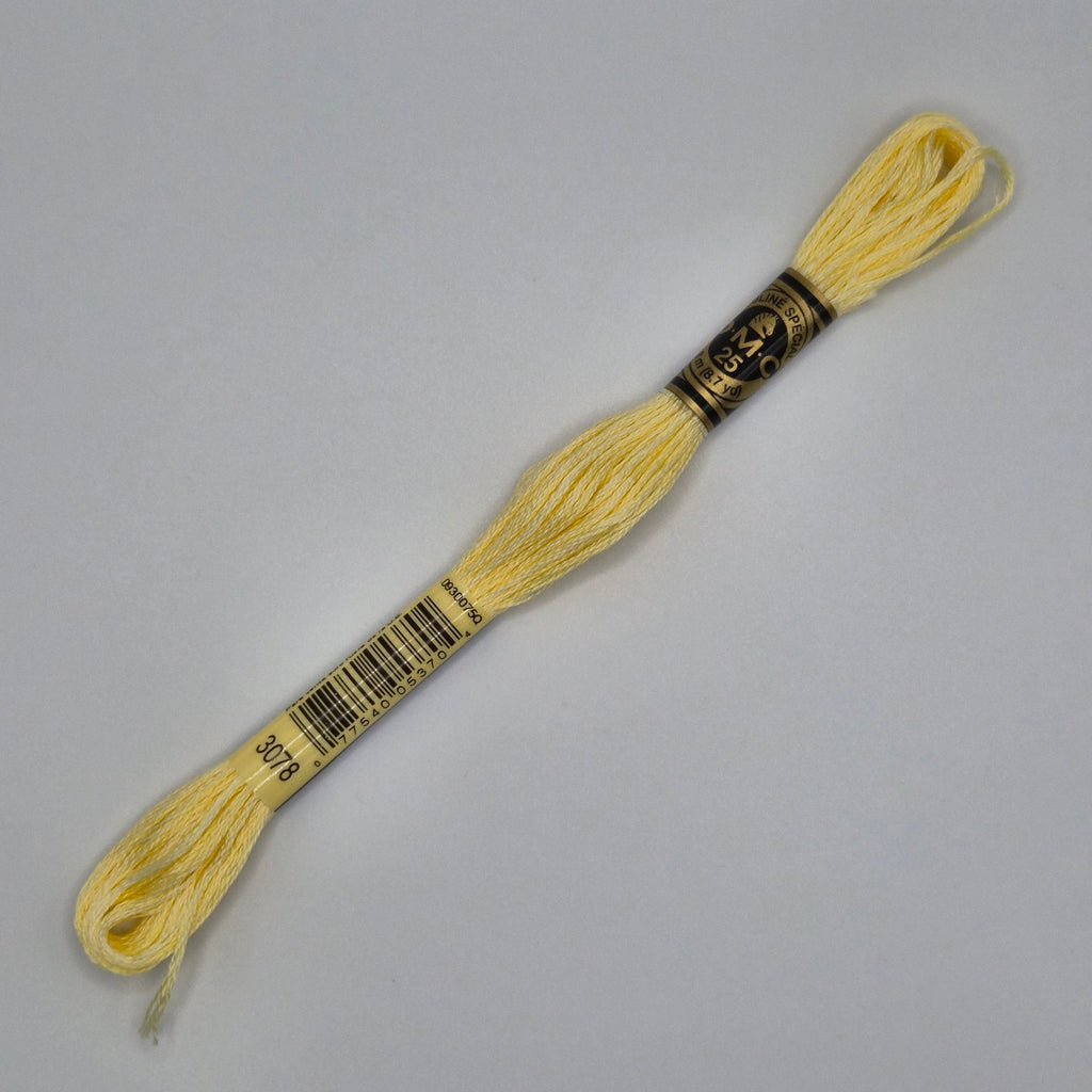 DMC 3078 Very Light Golden Yellow