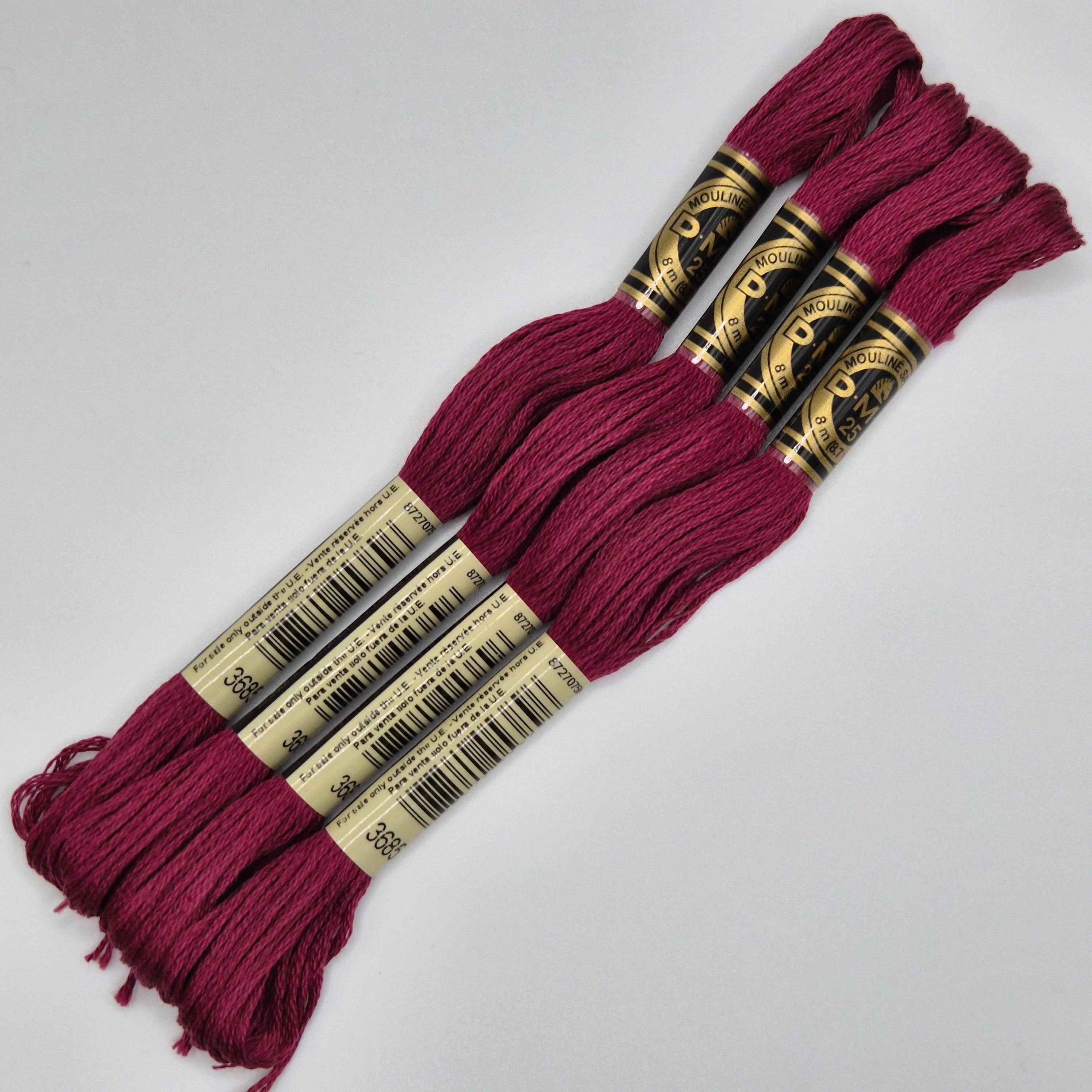 DMC 3685 Very Dark Mauve