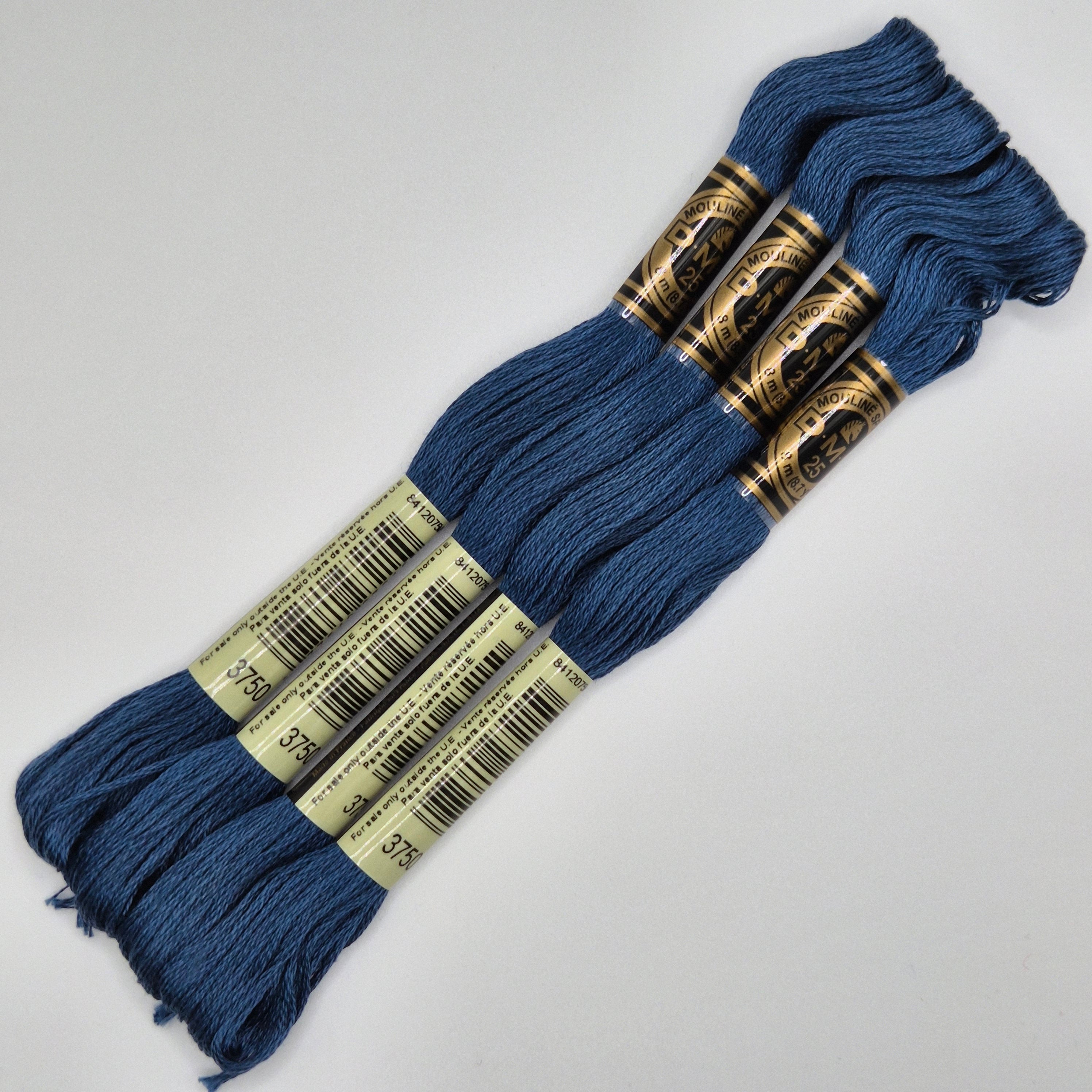 DMC 3750 Very Dark Antique Blue