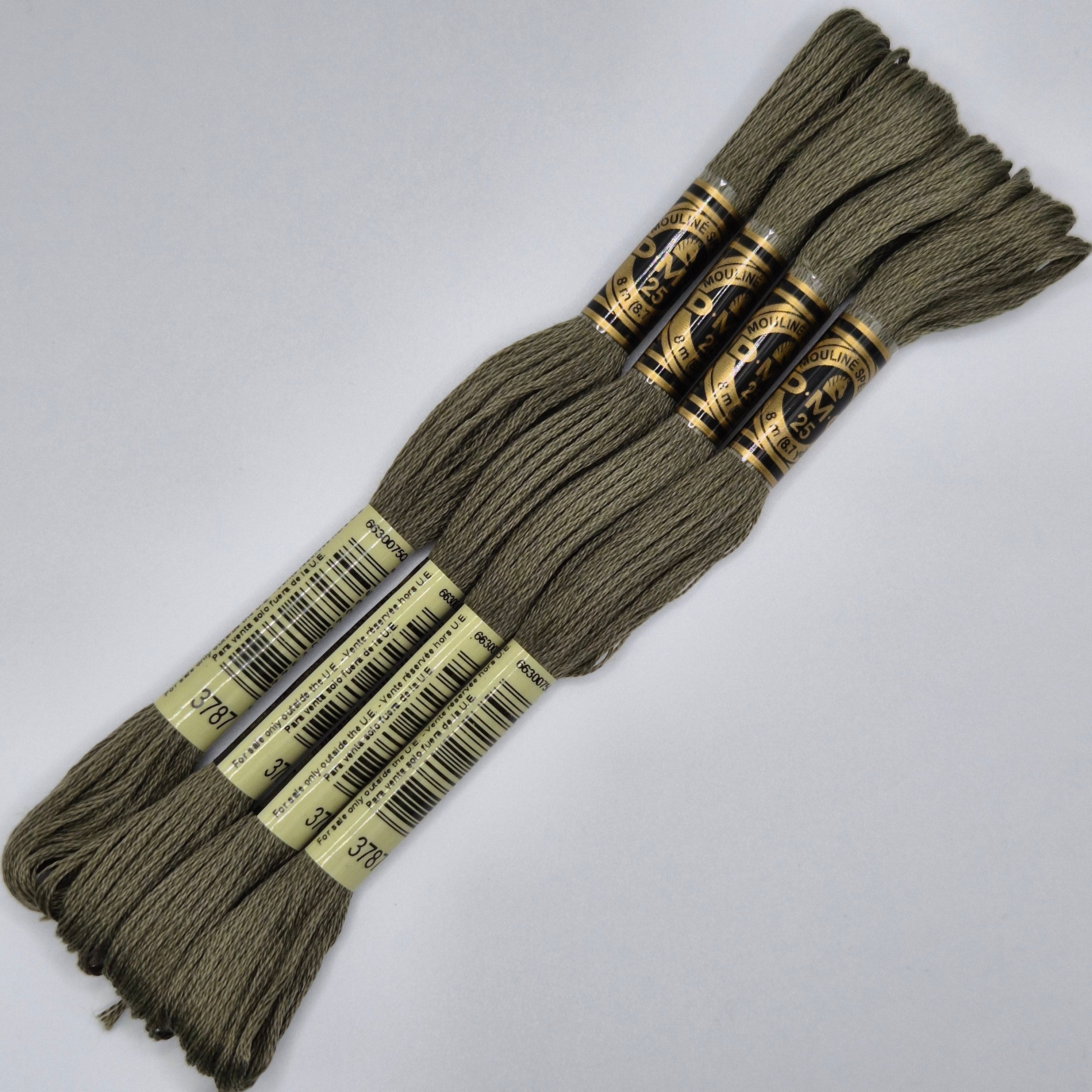 DMC 3787 Dark Brown Gray