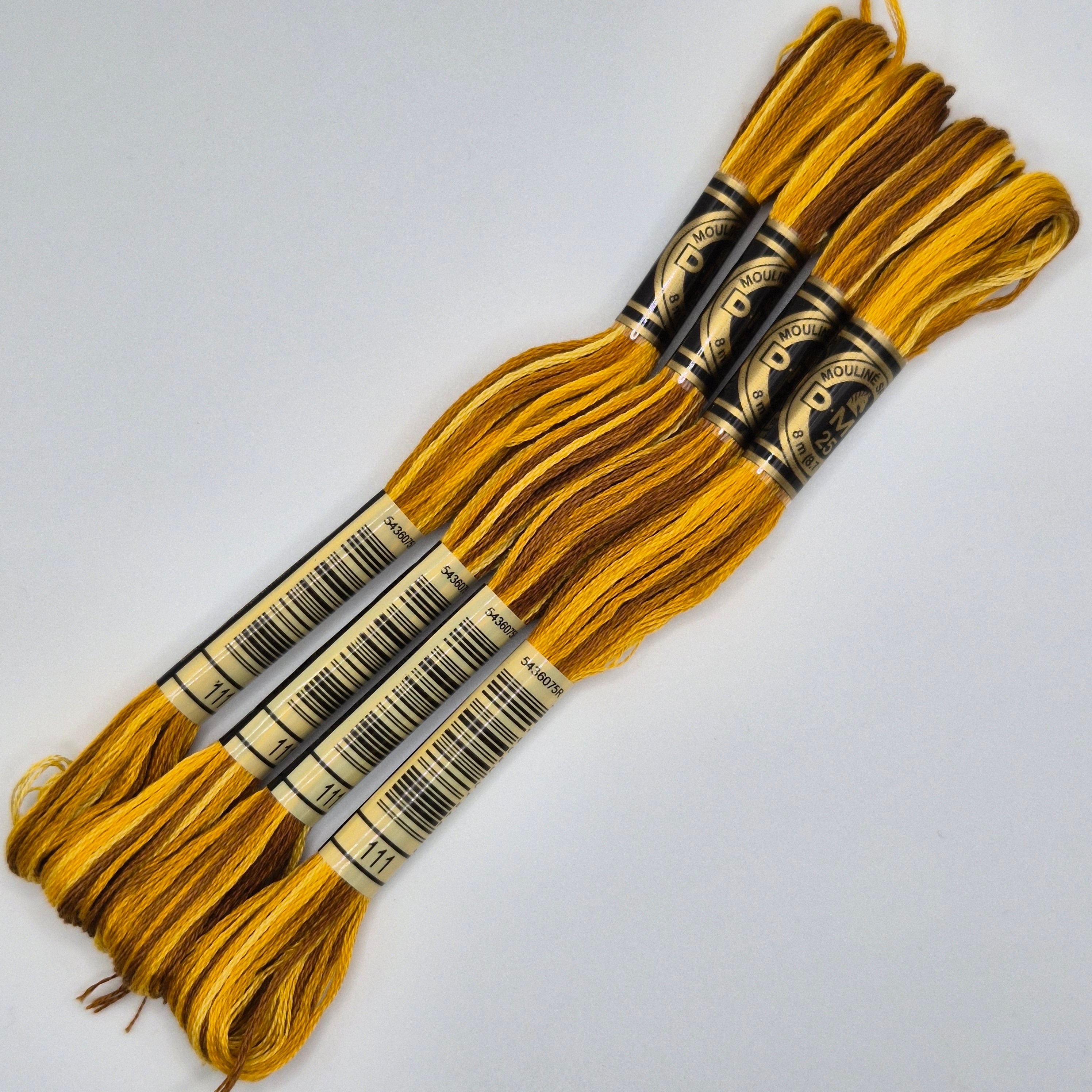 DMC 111 Variegated Mustard