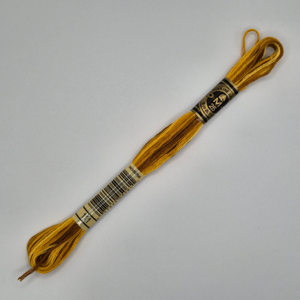 DMC 111 Variegated Mustard
