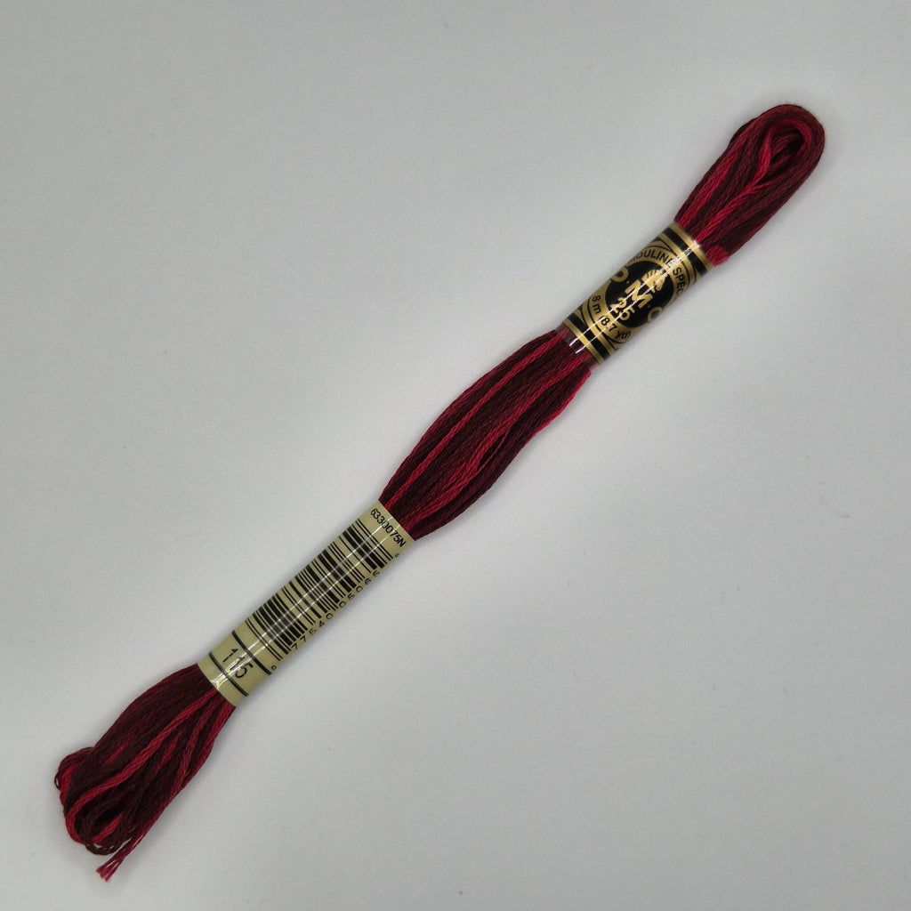 DMC 115 Variegated Garnet